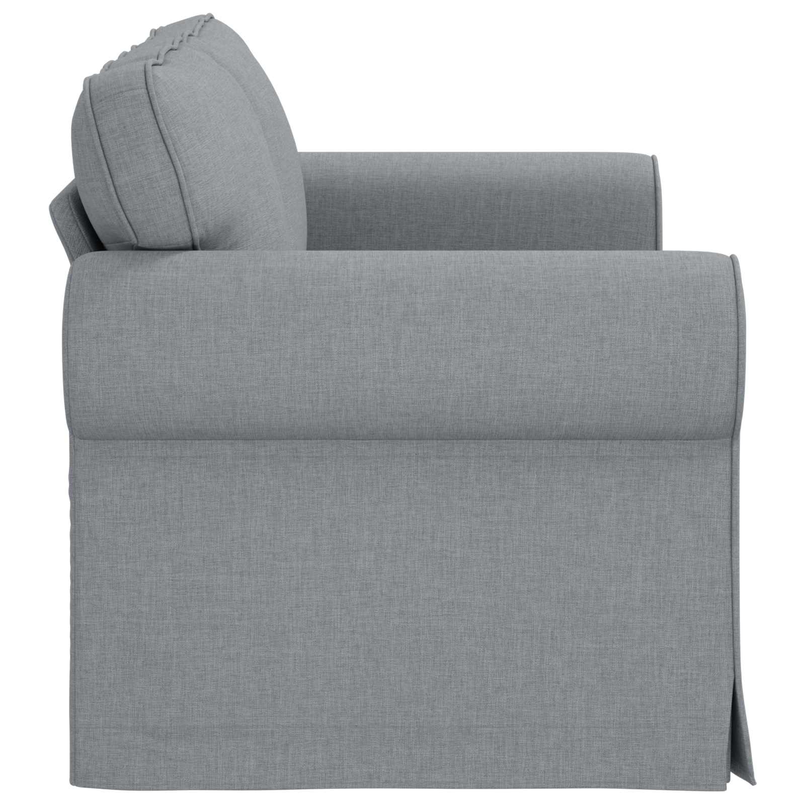 Sofa Svijetlo siva 155 x 82 x 80 cm tkanina