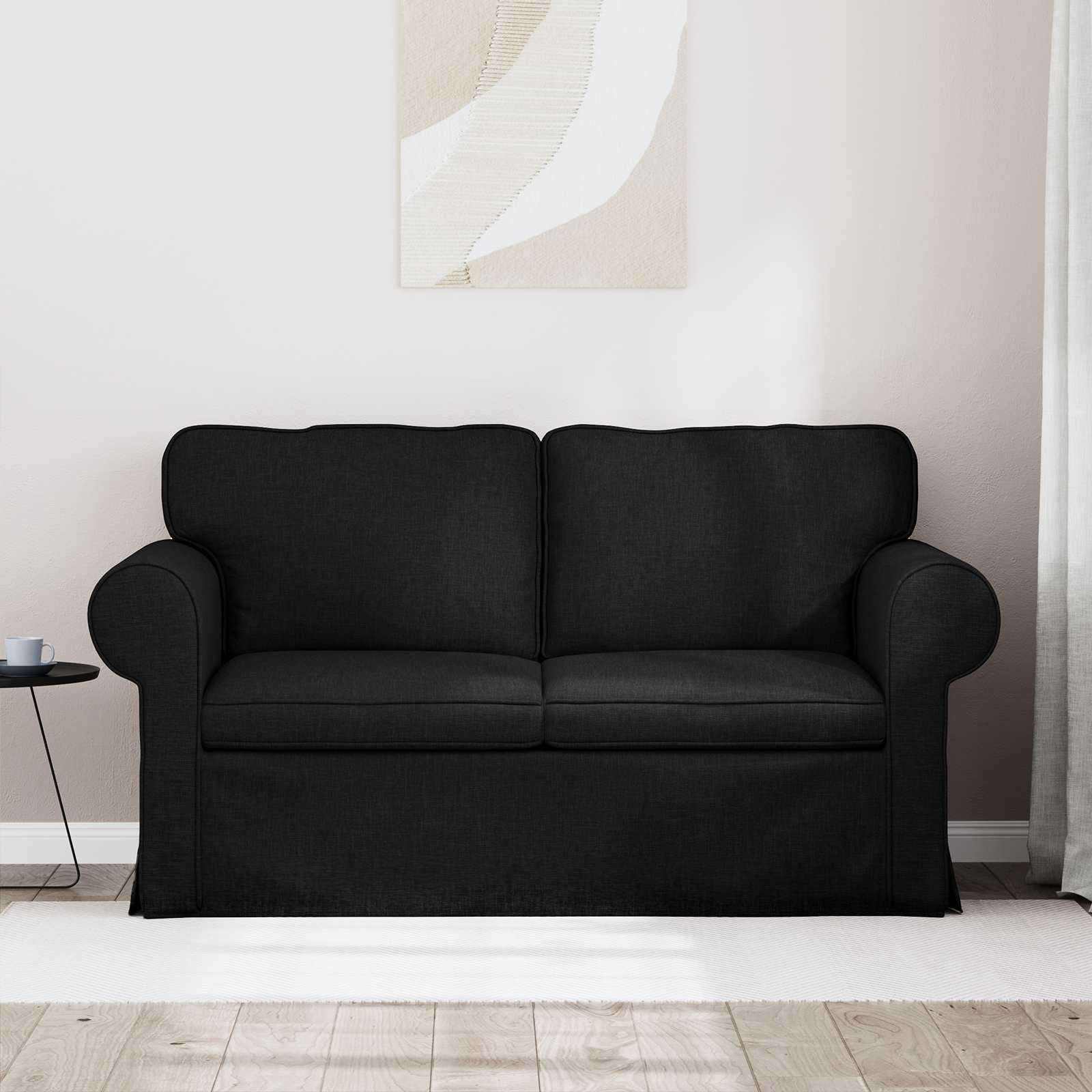 Sofa Crna 155 x 82 x 80 cm tkanina