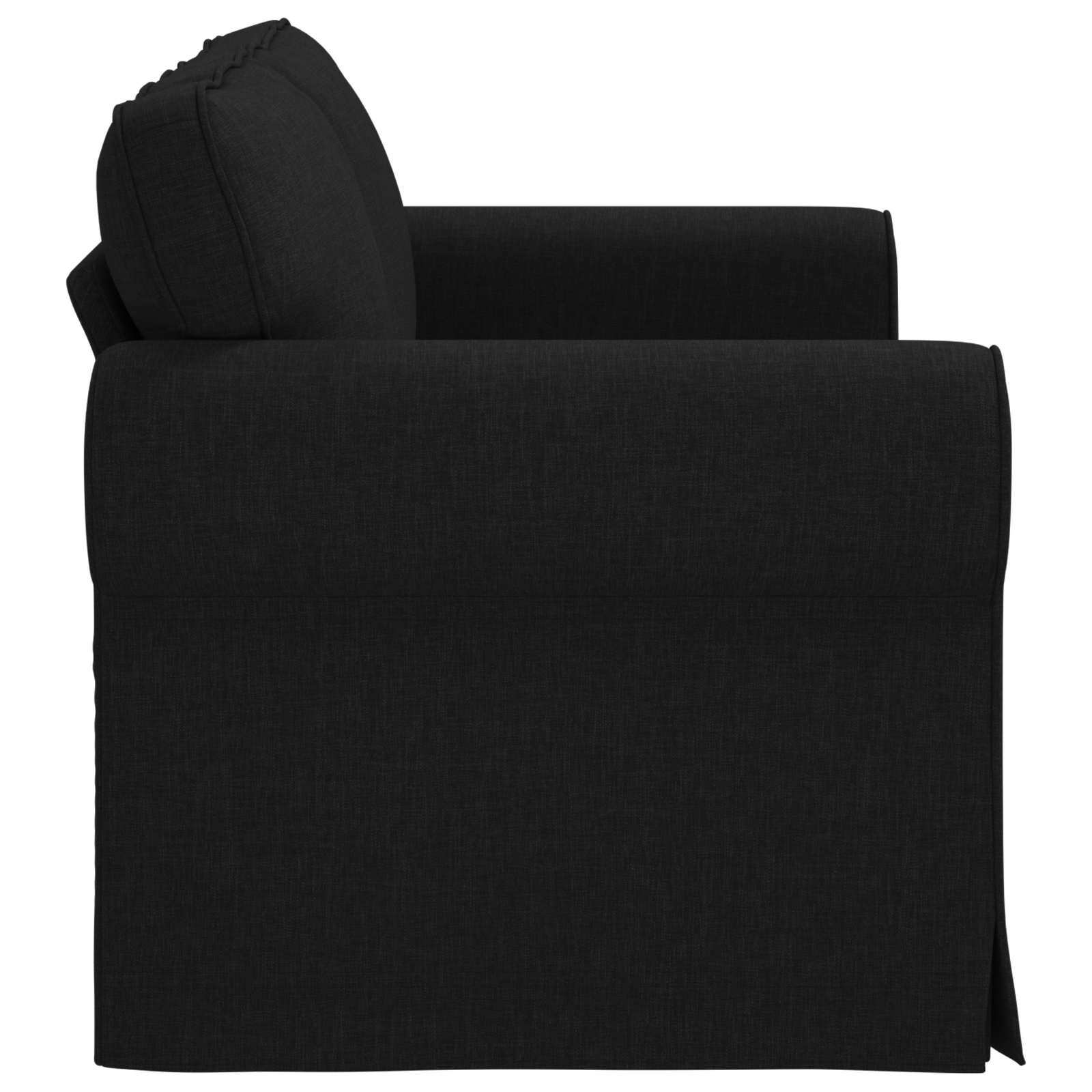 Sofa Crna 155 x 82 x 80 cm tkanina