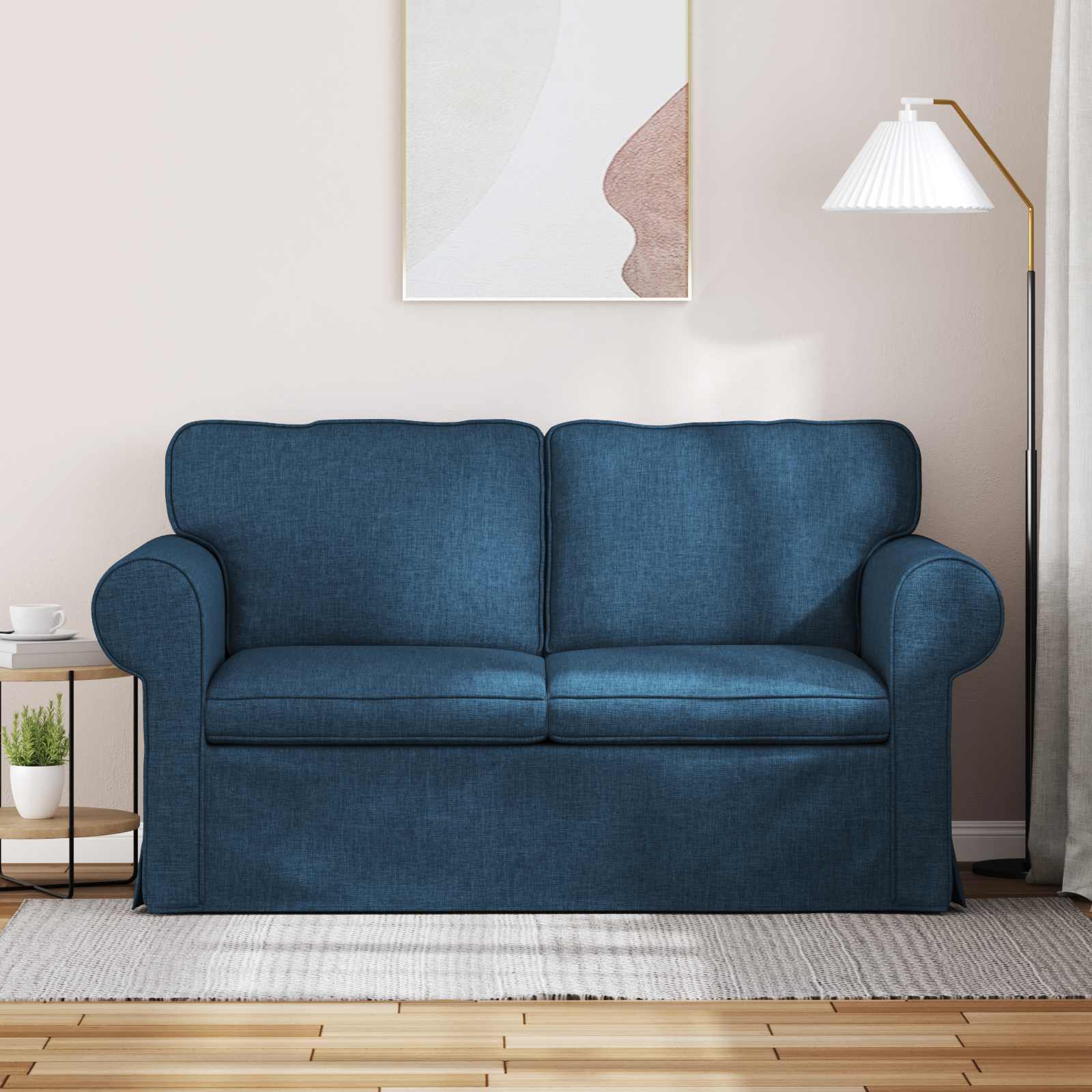 Sofa Plava 155 x 82 x 80 cm tkanina