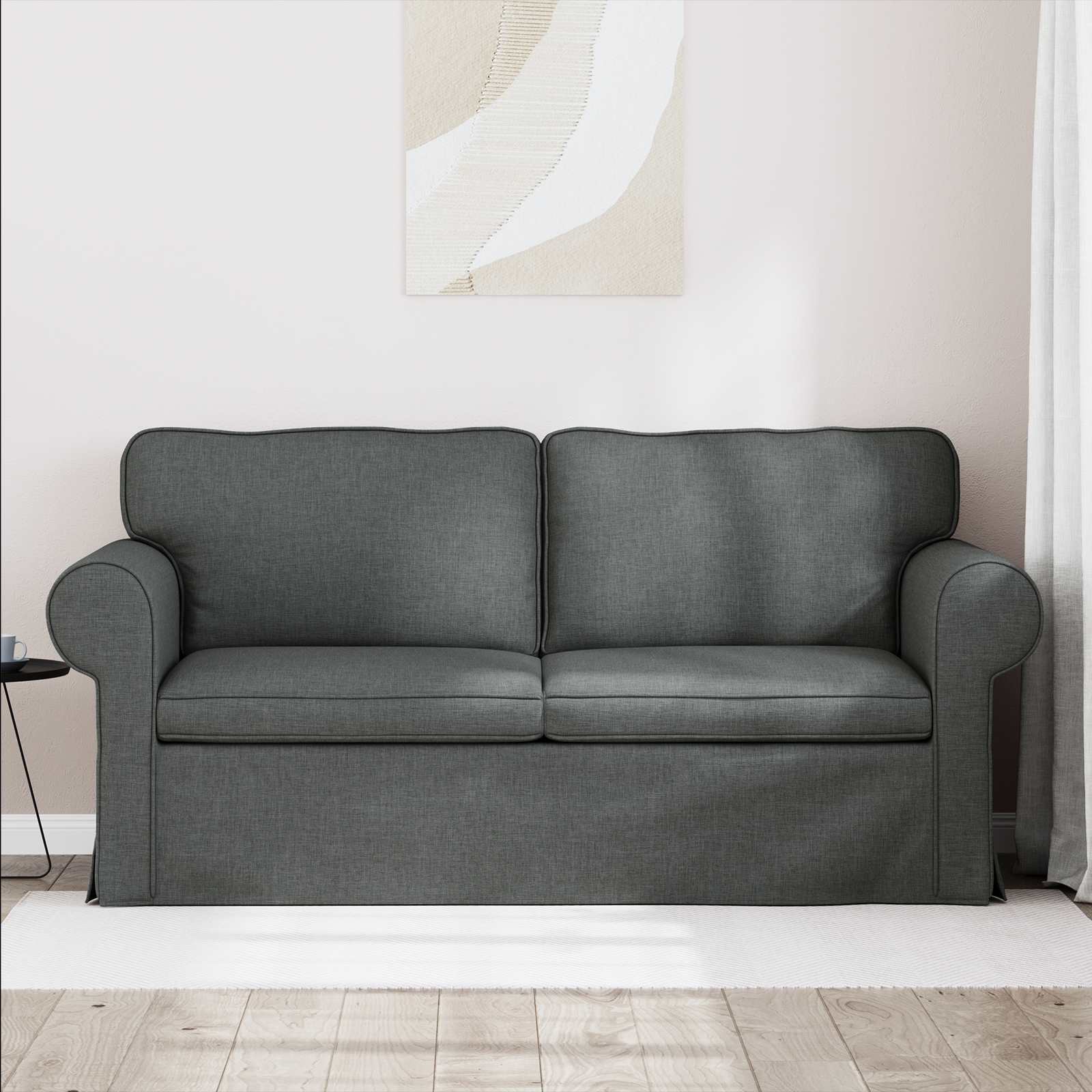 Sofa Tamno siva 175 x 82 x 80 cm tkanina