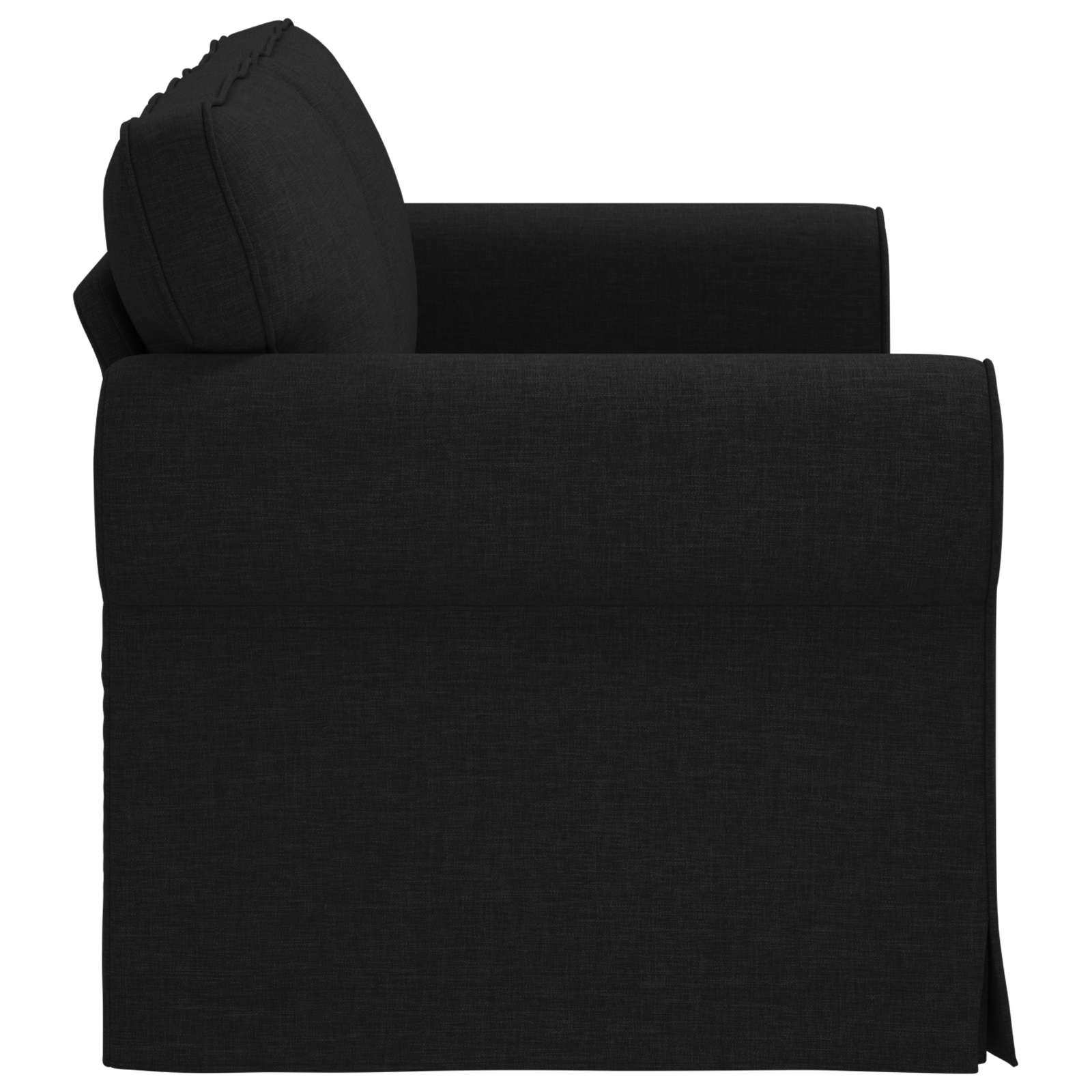 Sofa Crna 175 x 82 x 80 cm tkanina