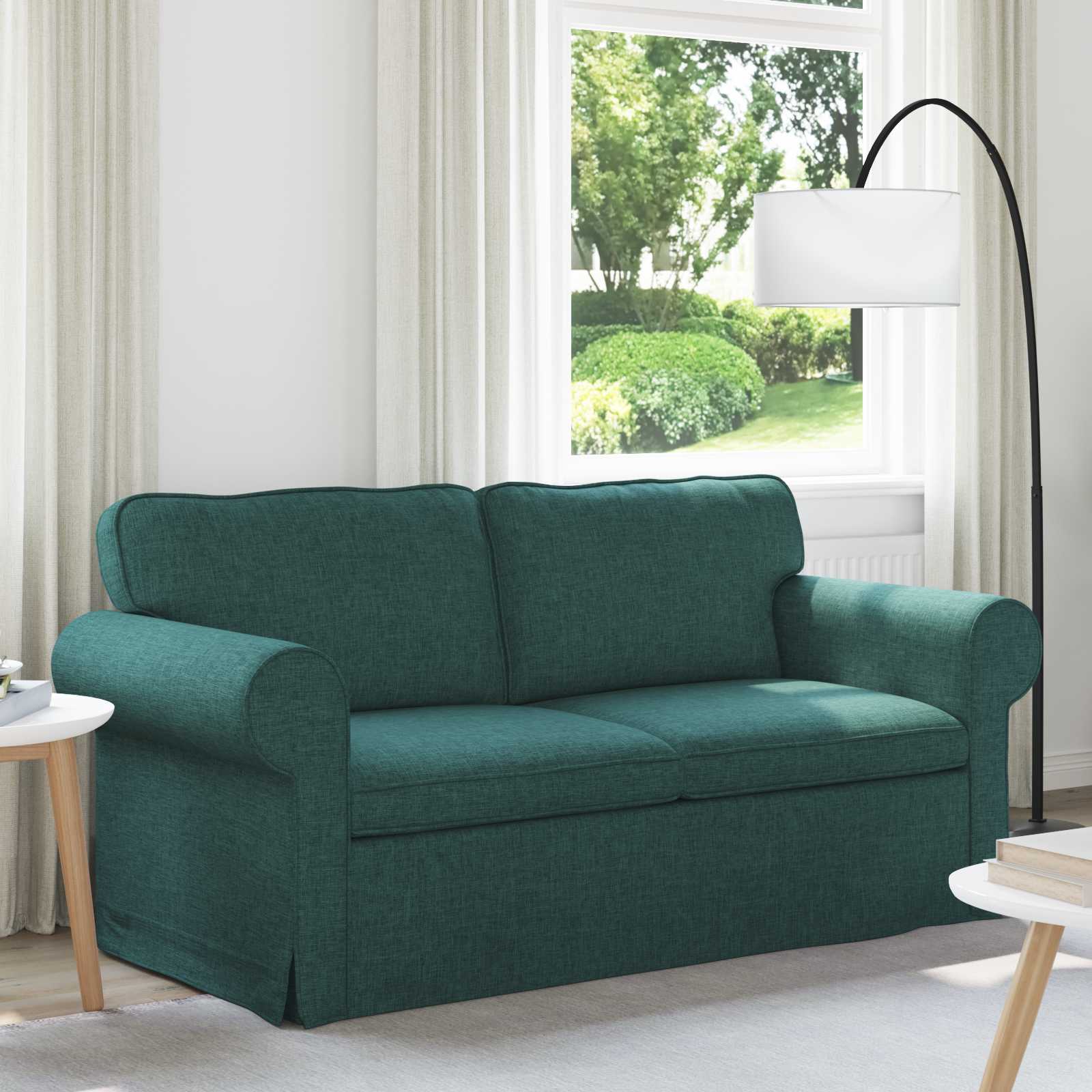 Sofa Tamnozelena 175 x 82 x 80 cm tkanina
