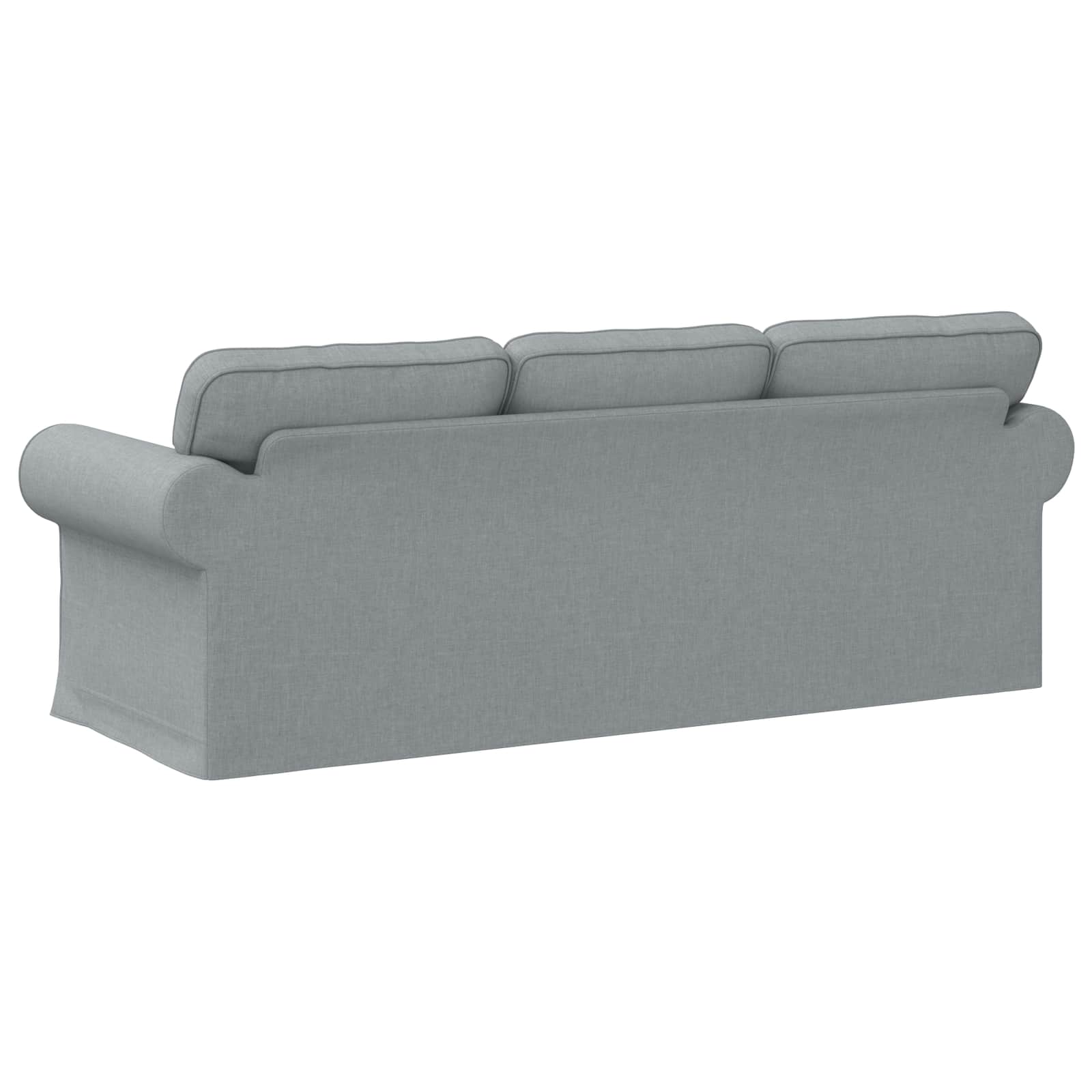 Sofa Svijetlo siva 215 x 82 x 80 cm tkanina