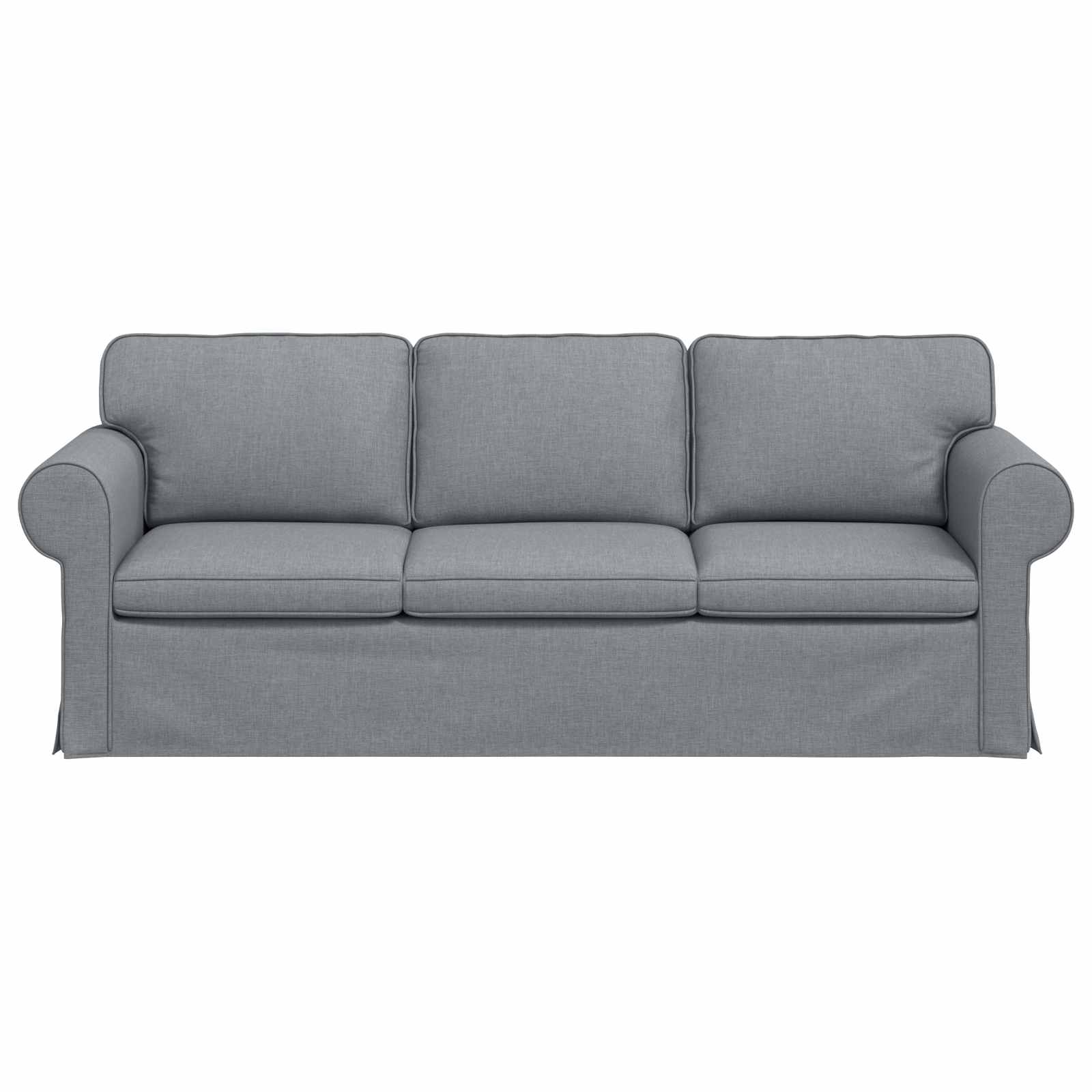 Sofa Svijetlo siva 215 x 82 x 80 cm tkanina