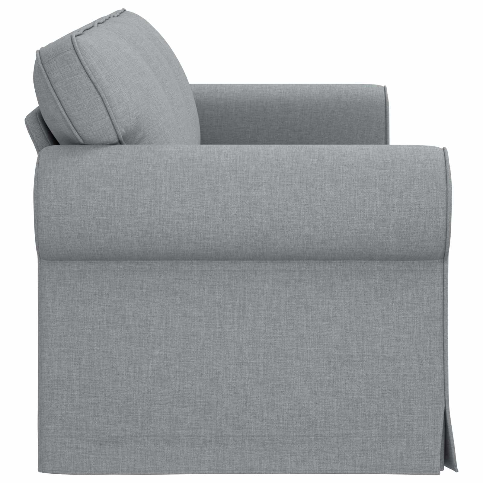 Sofa Svijetlo siva 215 x 82 x 80 cm tkanina