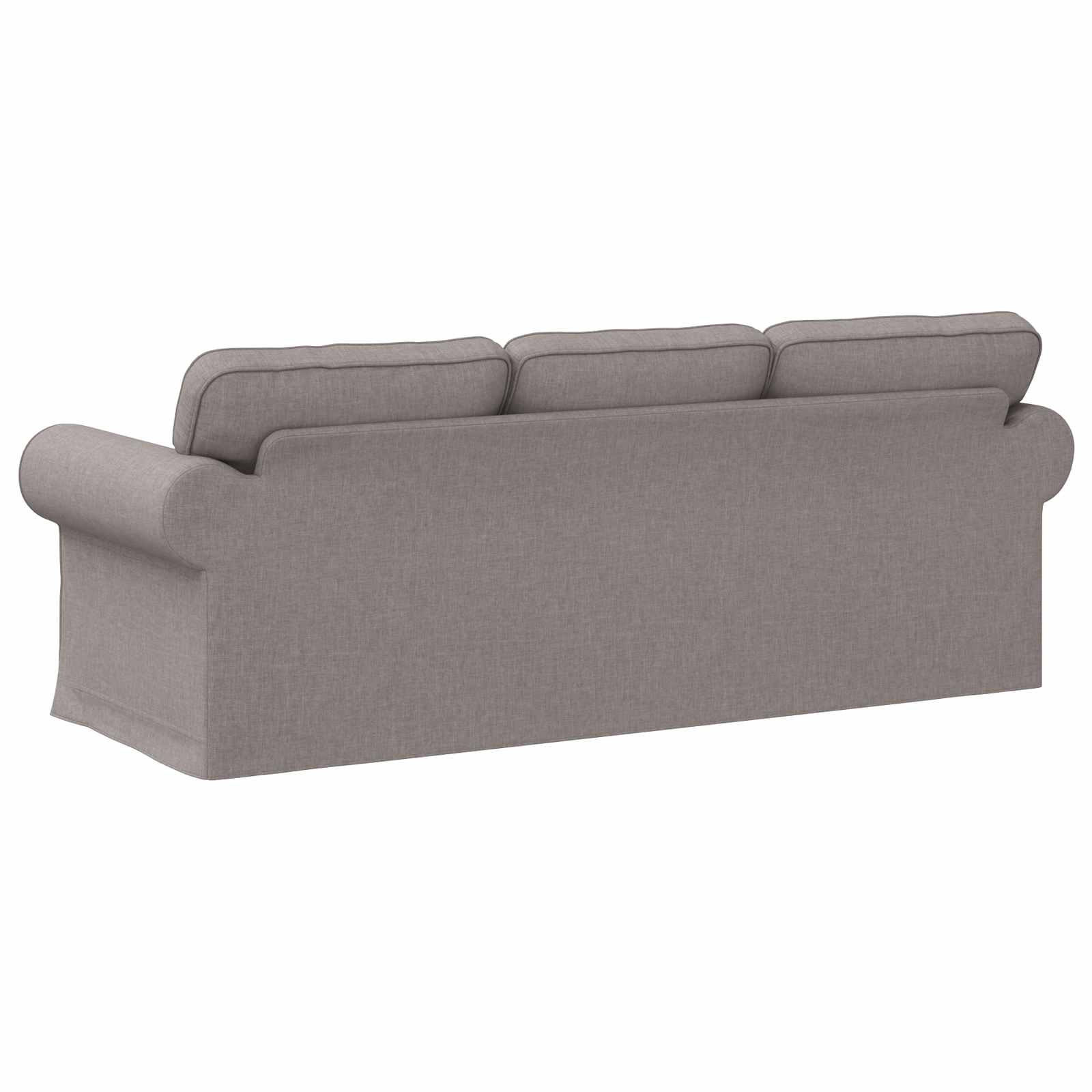 Sofa Sivo-smeđa 215 x 82 x 80 cm tkanina