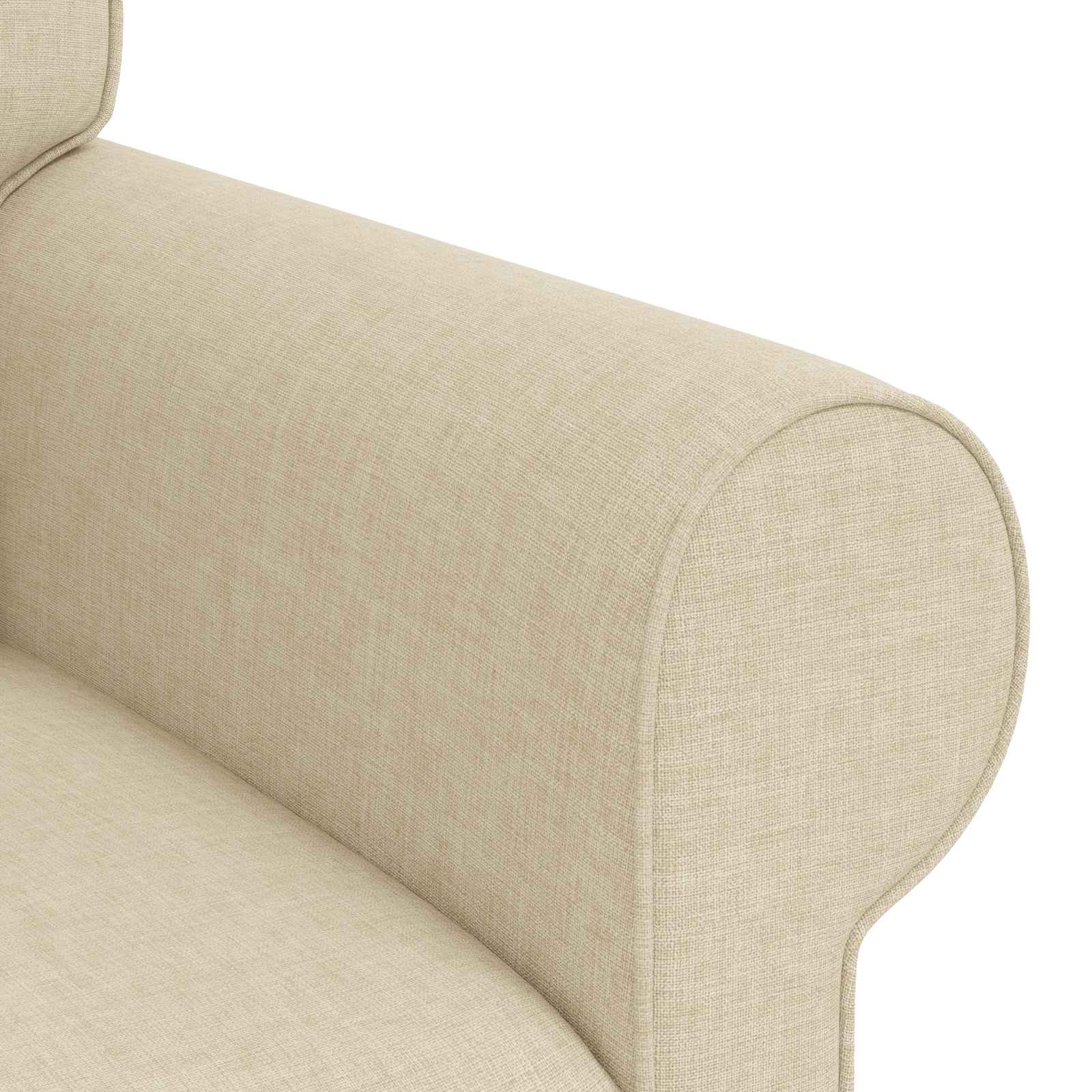 Sofa Krema 215 x 82 x 80 cm tkanina