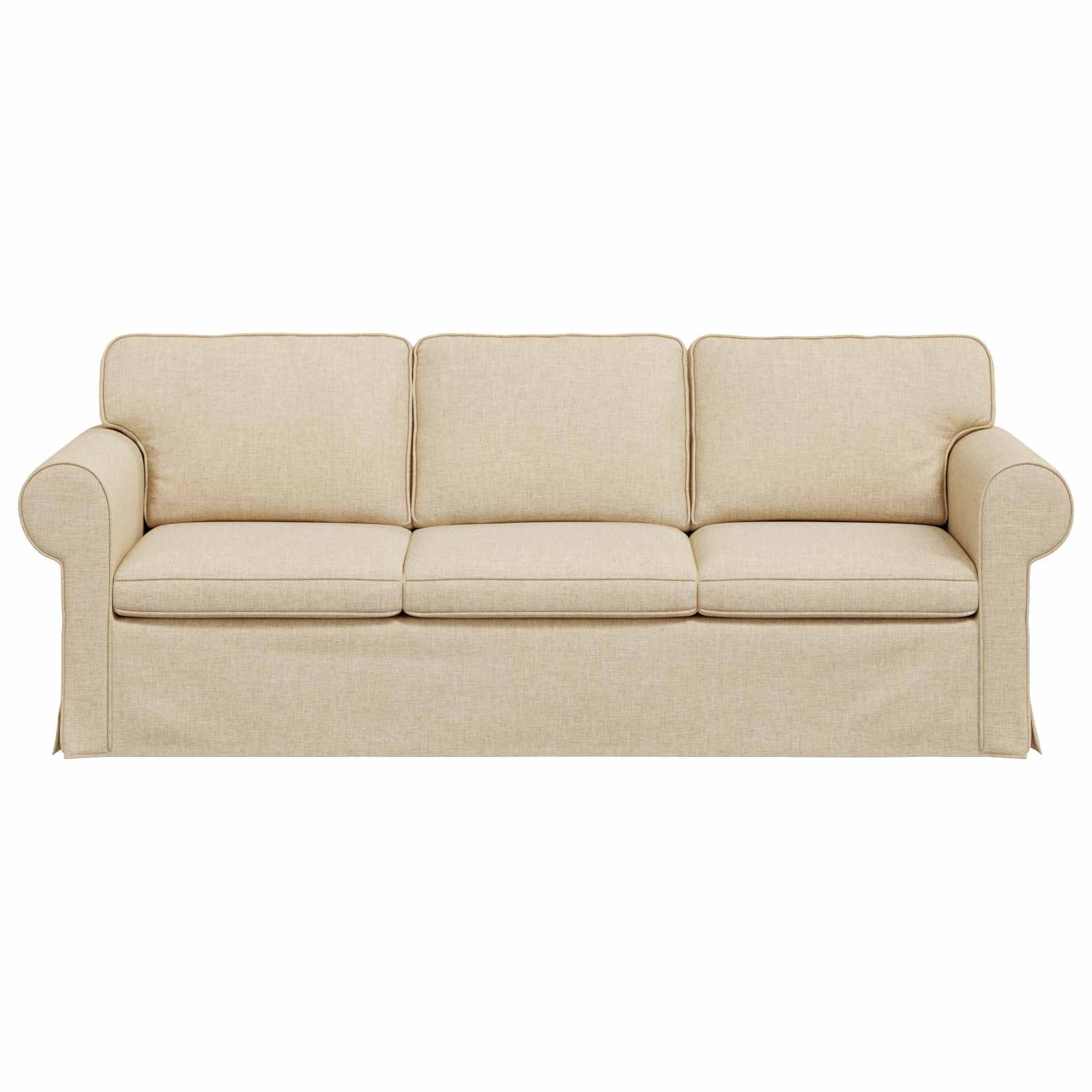 Sofa Krema 215 x 82 x 80 cm tkanina