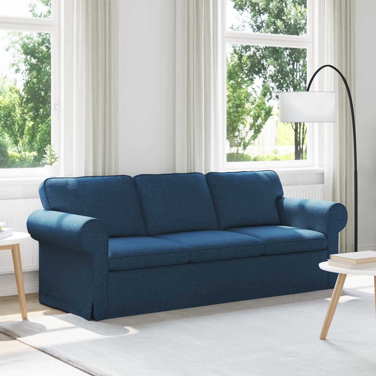 Sofa Plava 215 x 82 x 80 cm tkanina