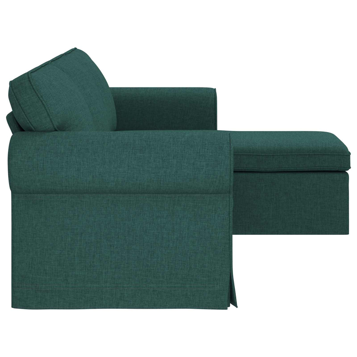 Sofa Tamnozelena 215 x 138 x 80 cm tkanina
