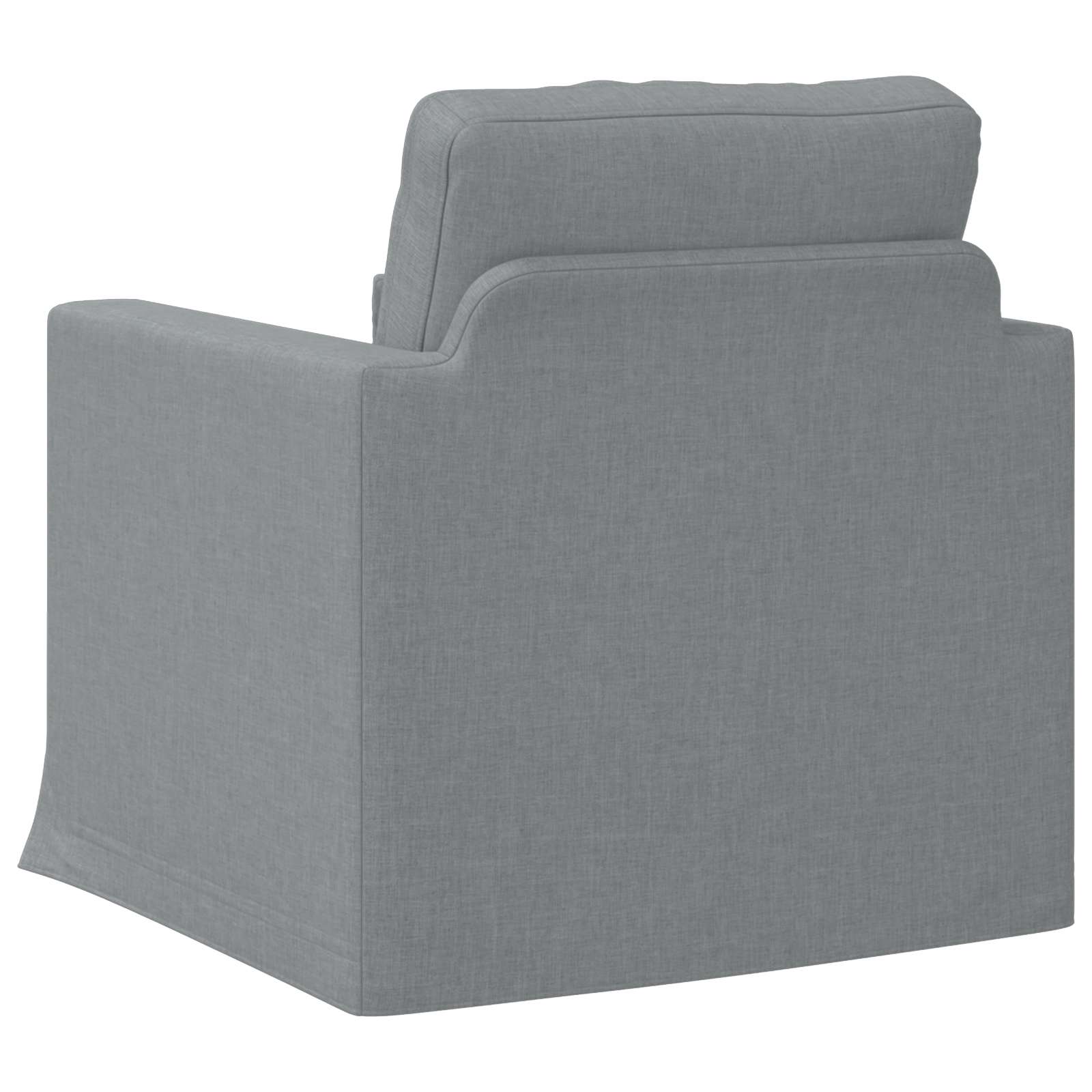 Sofa Svijetlo siva 78 x 78 x 80 cm tkanina
