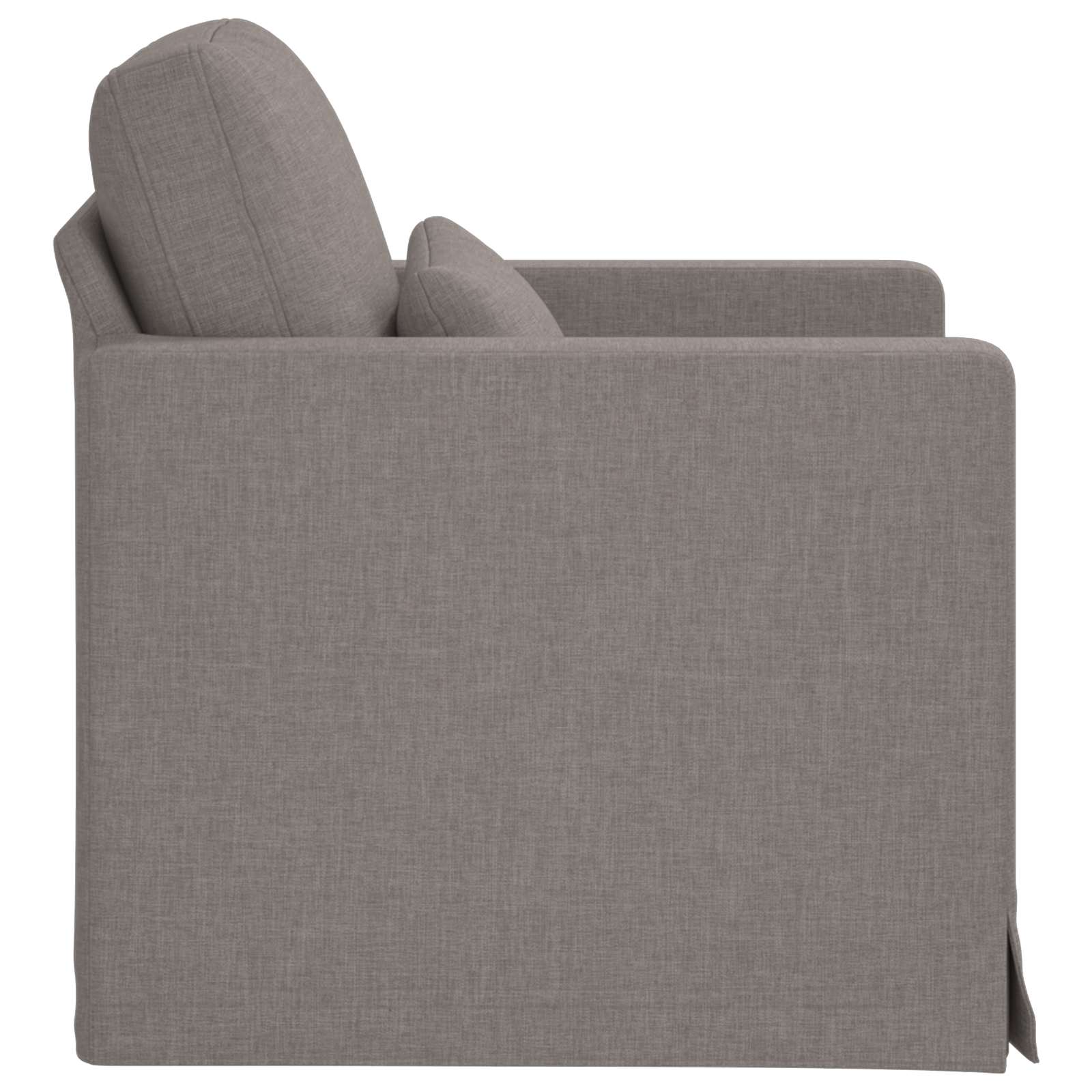 Sofa Sivo-smeđa 78 x 78 x 80 cm tkanina