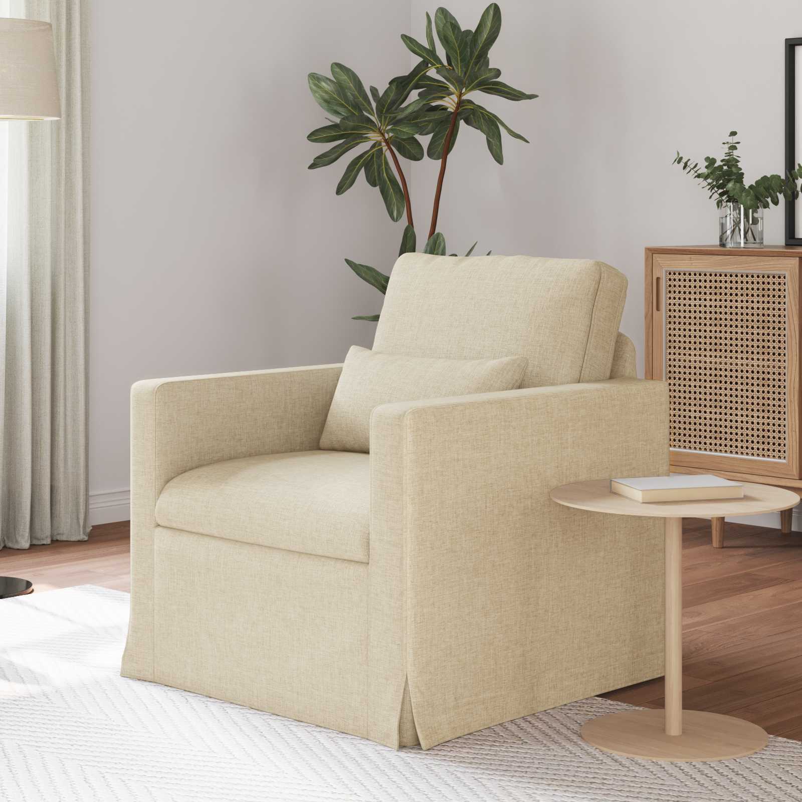 Sofa Krema 78 x 78 x 80 cm tkanina