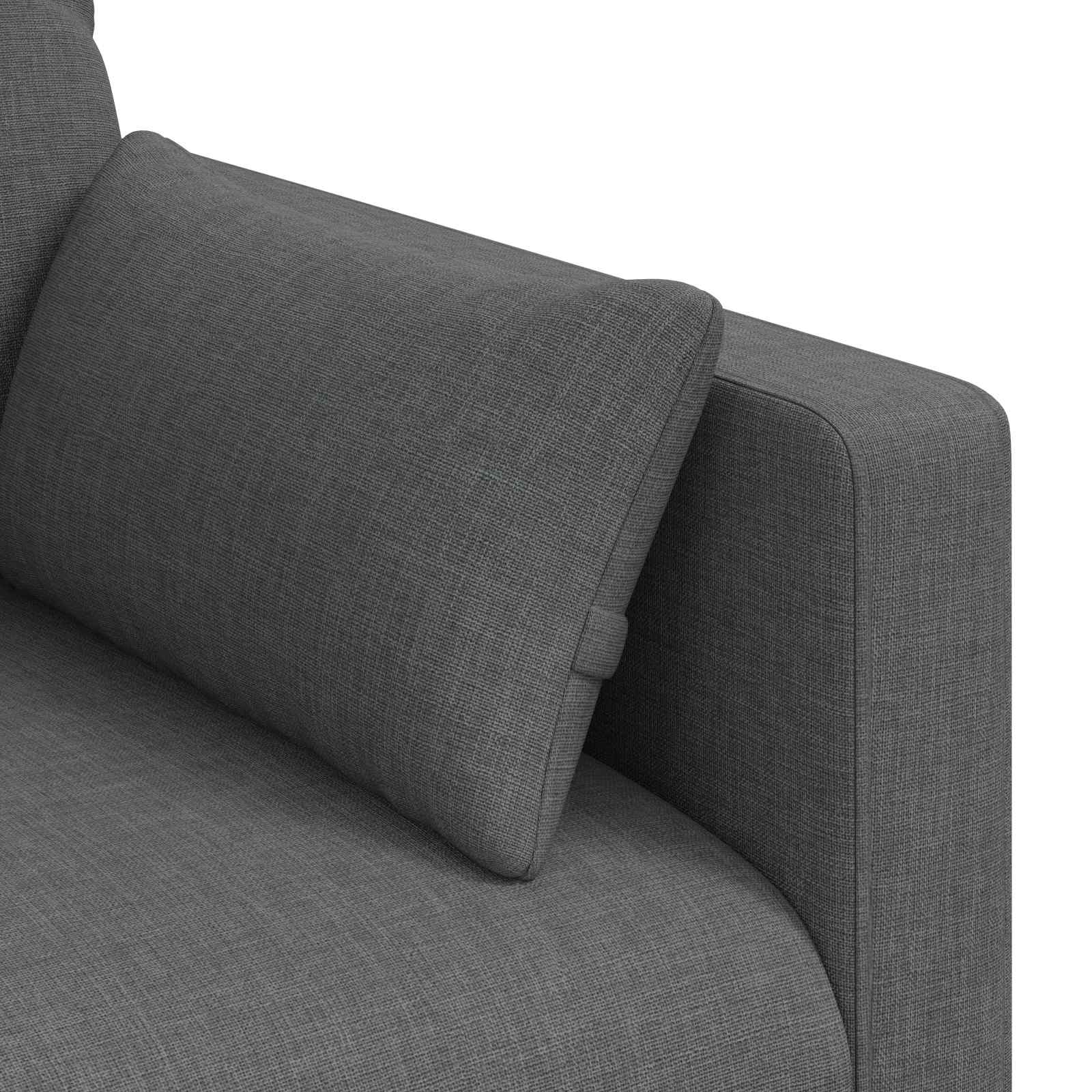 Sofa Tamno siva 139 x 78 x 80 cm tkanina