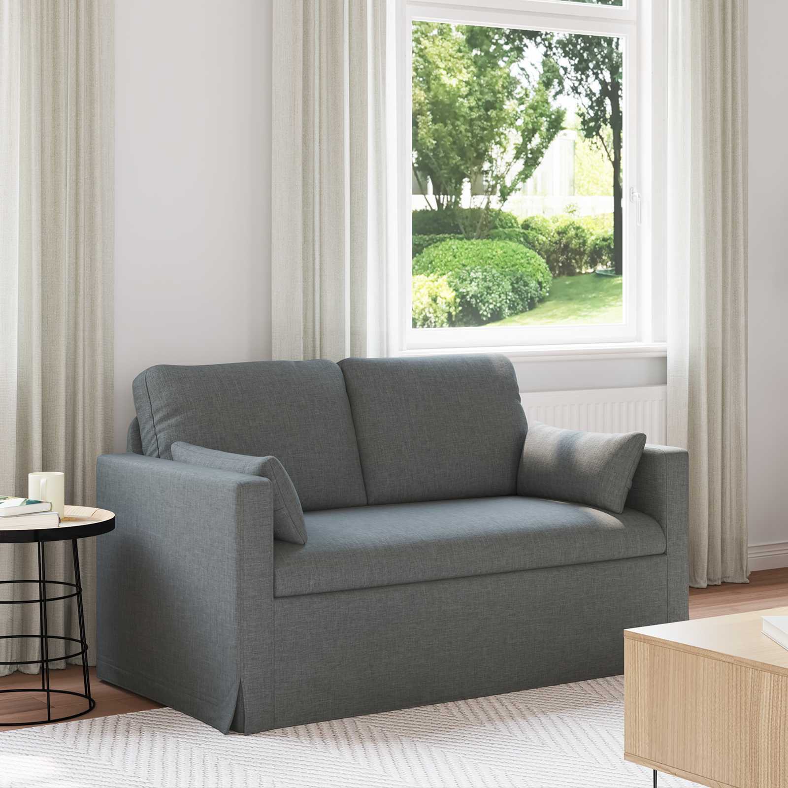 Sofa Tamno siva 139 x 78 x 80 cm tkanina