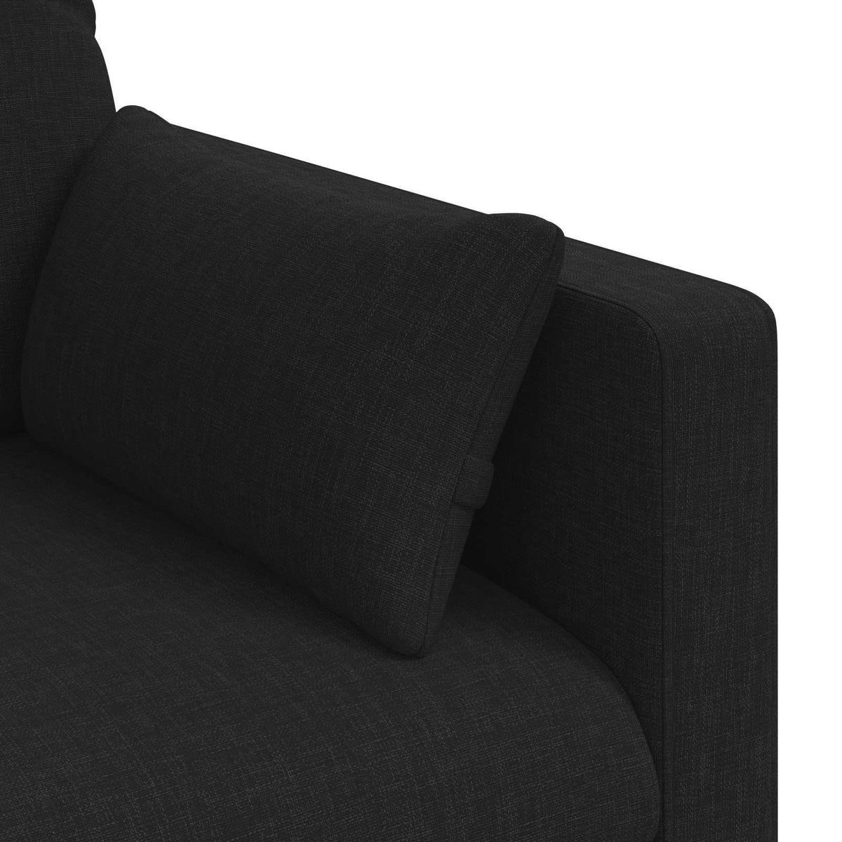 Sofa Crna 139 x 78 x 80 cm tkanina