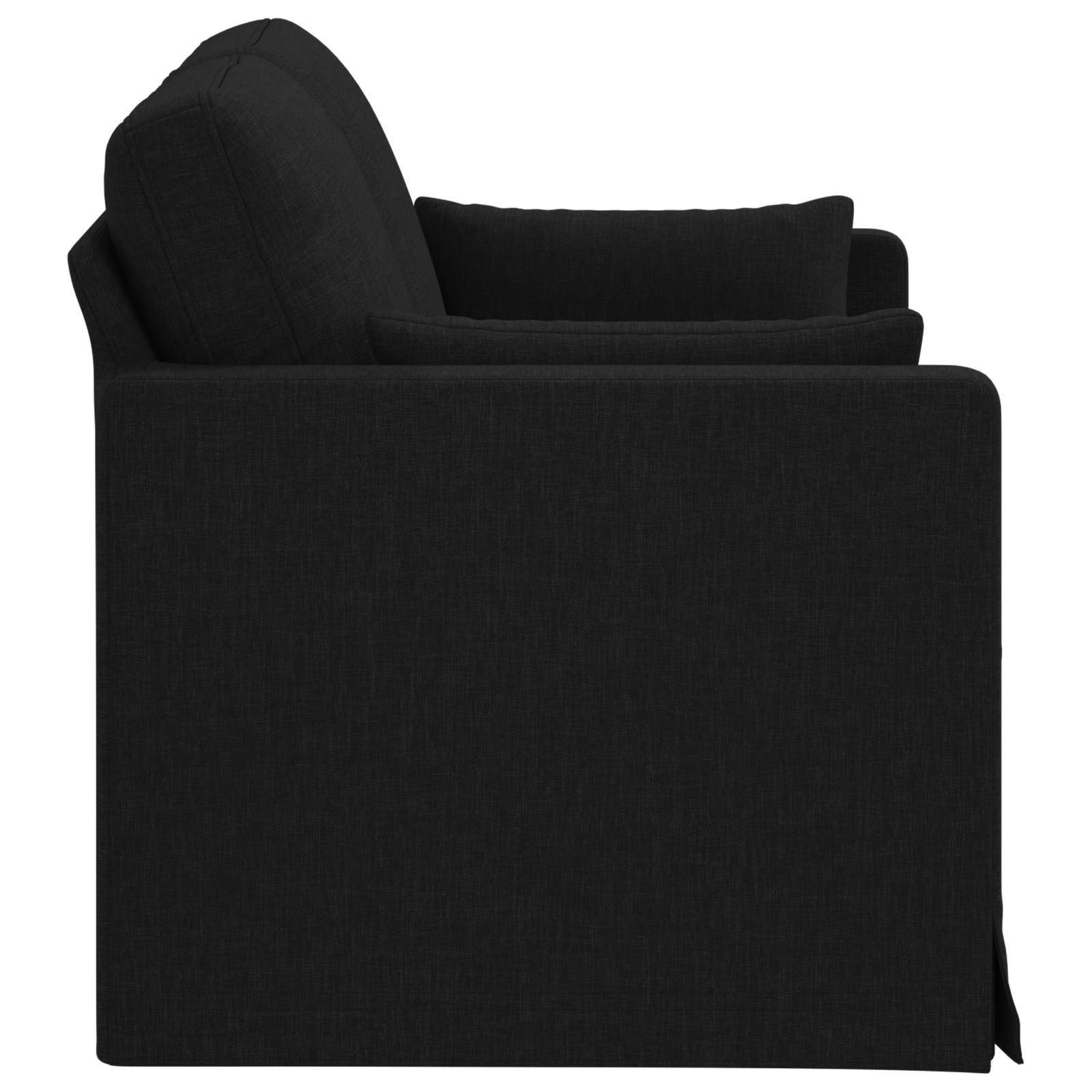 Sofa Crna 139 x 78 x 80 cm tkanina