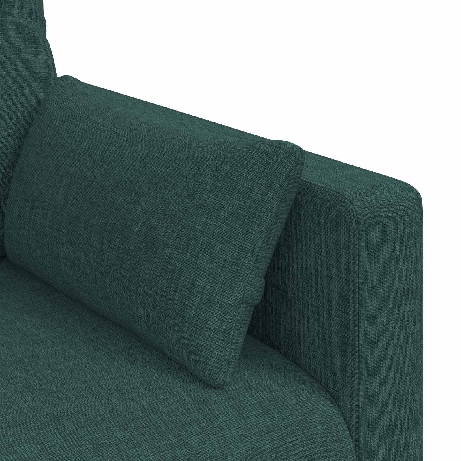 Sofa Tamnozelena 139 x 78 x 80 cm tkanina