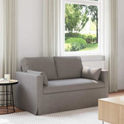 Sofa Sivo-smeđa 139 x 78 x 80 cm tkanina