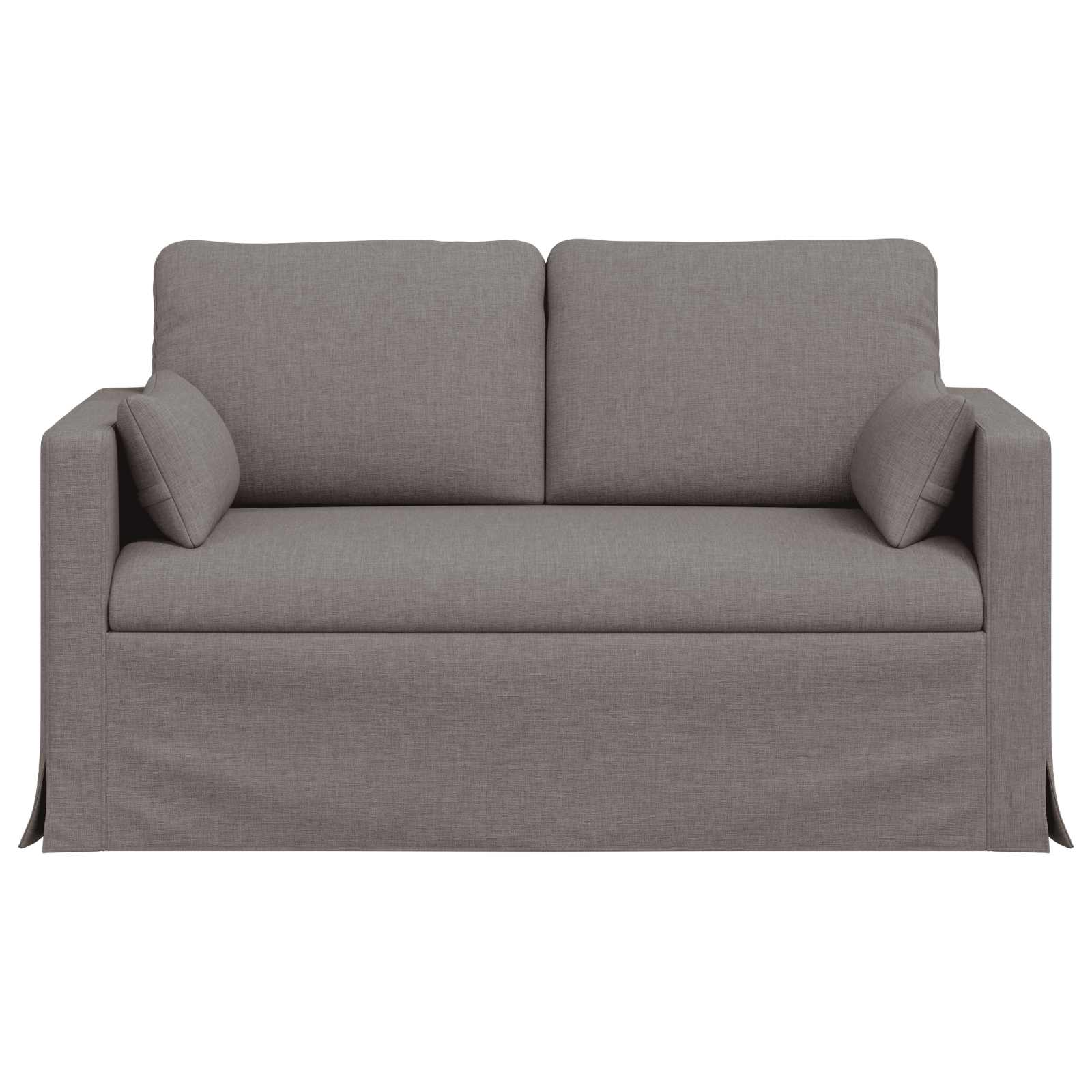 Sofa Sivo-smeđa 139 x 78 x 80 cm tkanina