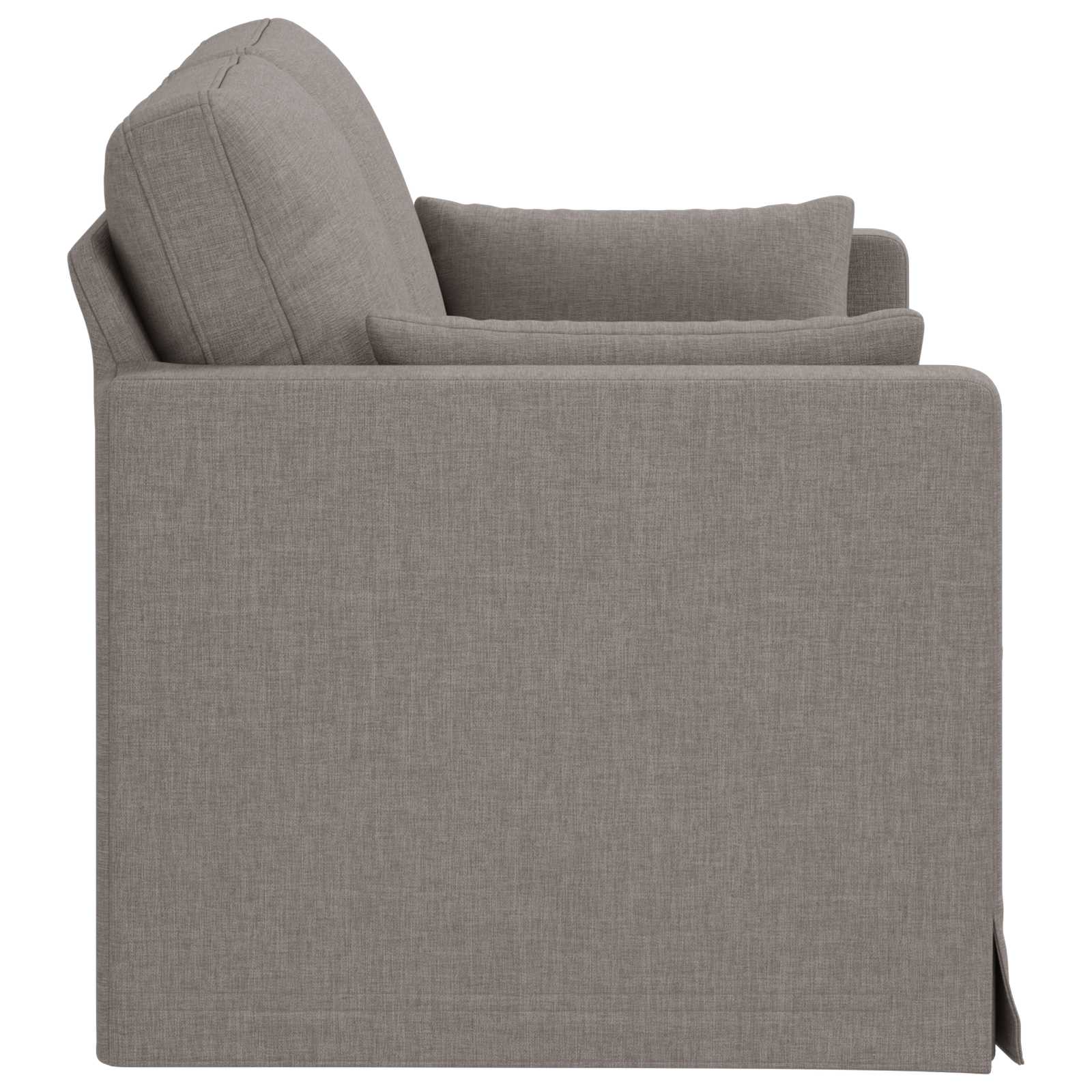 Sofa Sivo-smeđa 139 x 78 x 80 cm tkanina