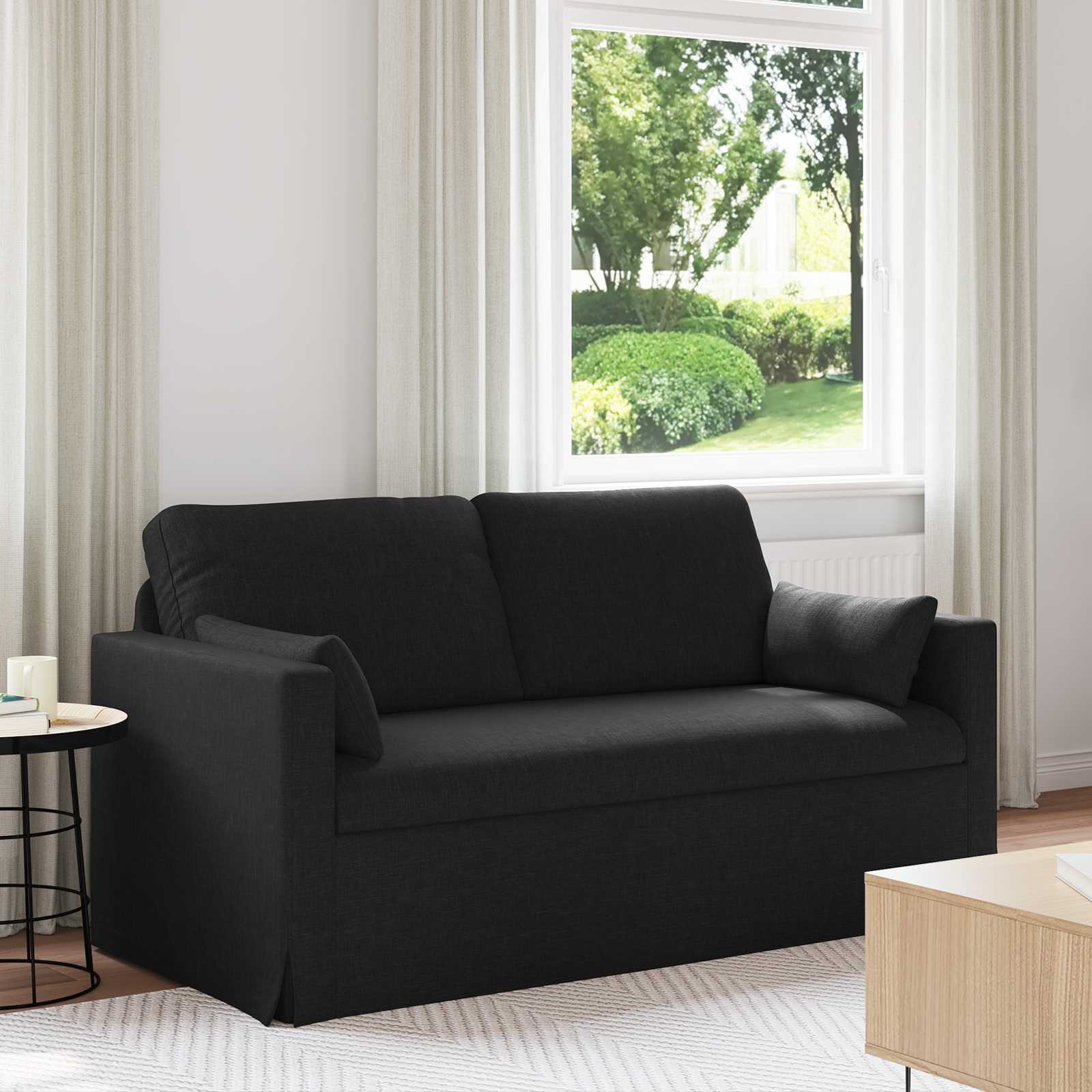 Sofa Crna 158 x 78 x 80 cm tkanina
