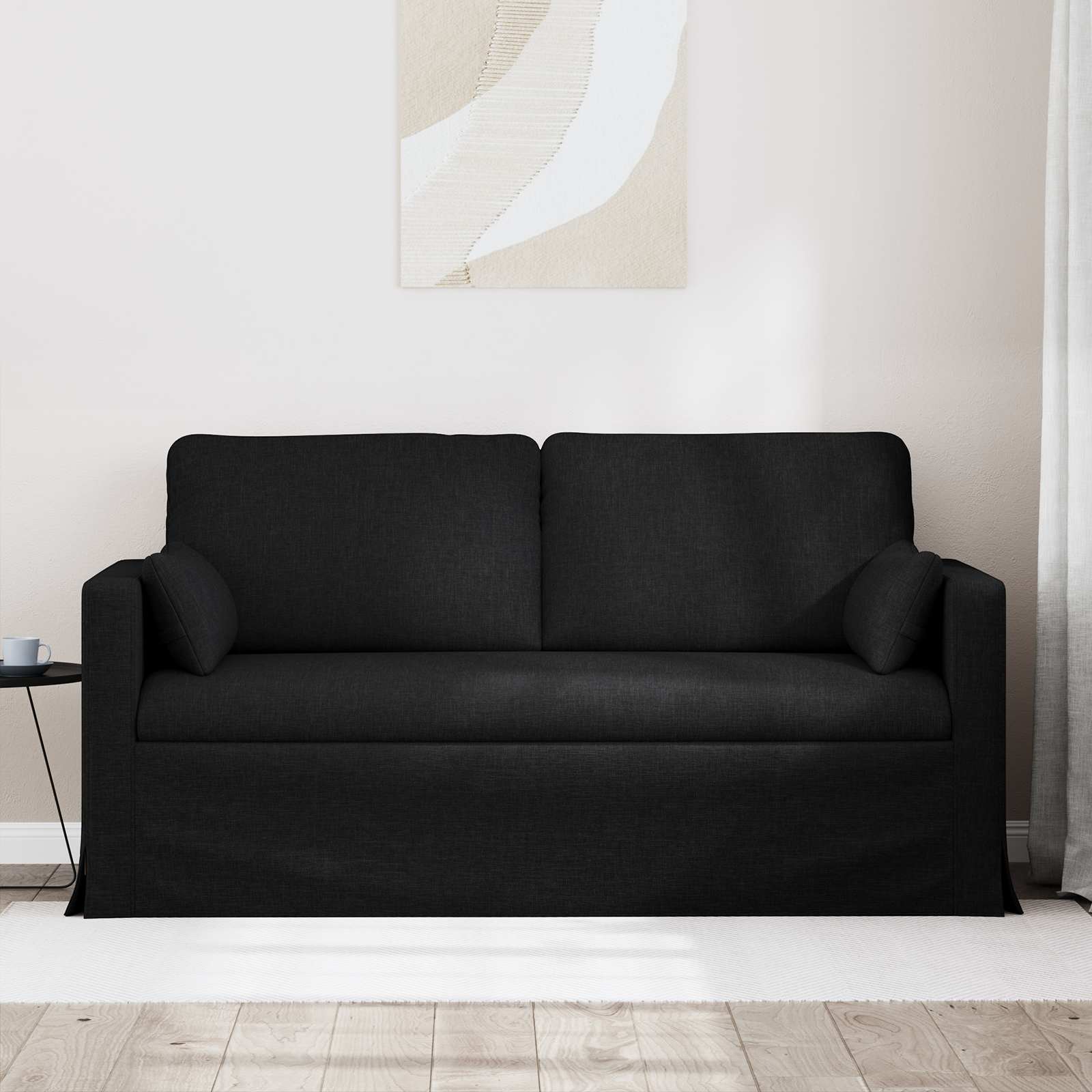 Sofa Crna 158 x 78 x 80 cm tkanina