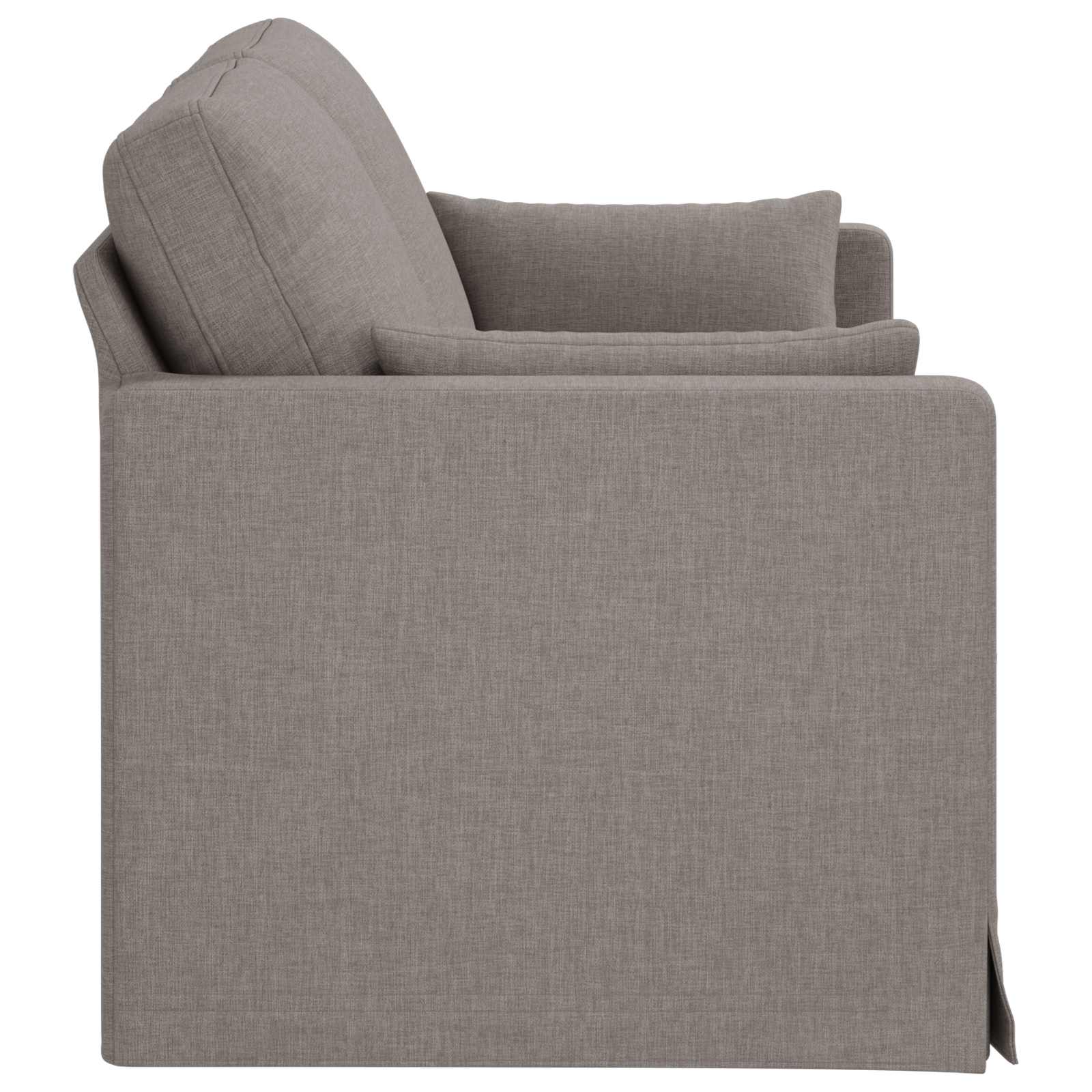Sofa Sivo-smeđa 158 x 78 x 80 cm tkanina