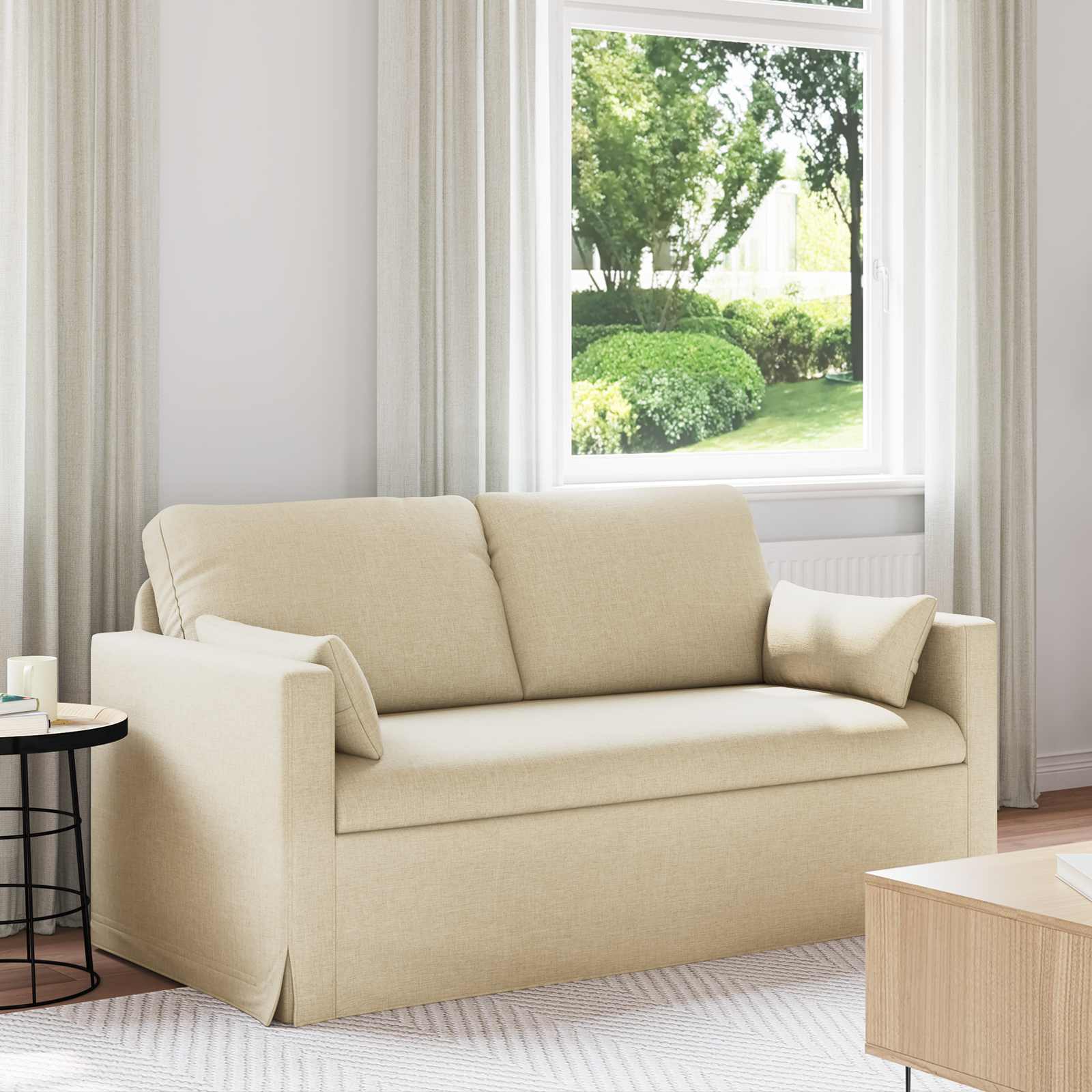 Sofa Krema 158 x 78 x 80 cm tkanina