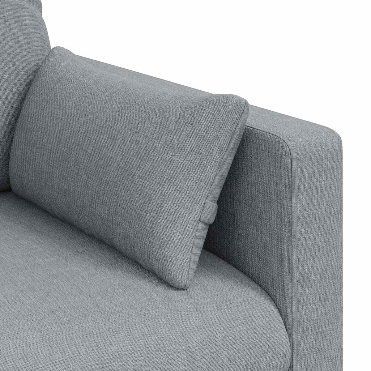 Sofa Svijetlo siva 78 x 78 x 80 cm tkanina