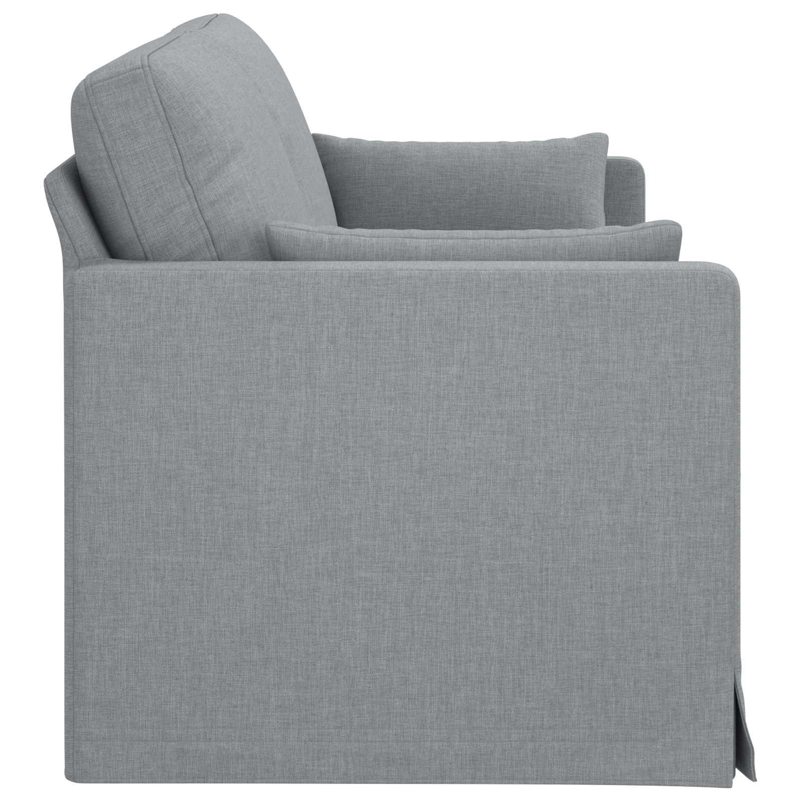 Sofa Svijetlo siva 78 x 78 x 80 cm tkanina