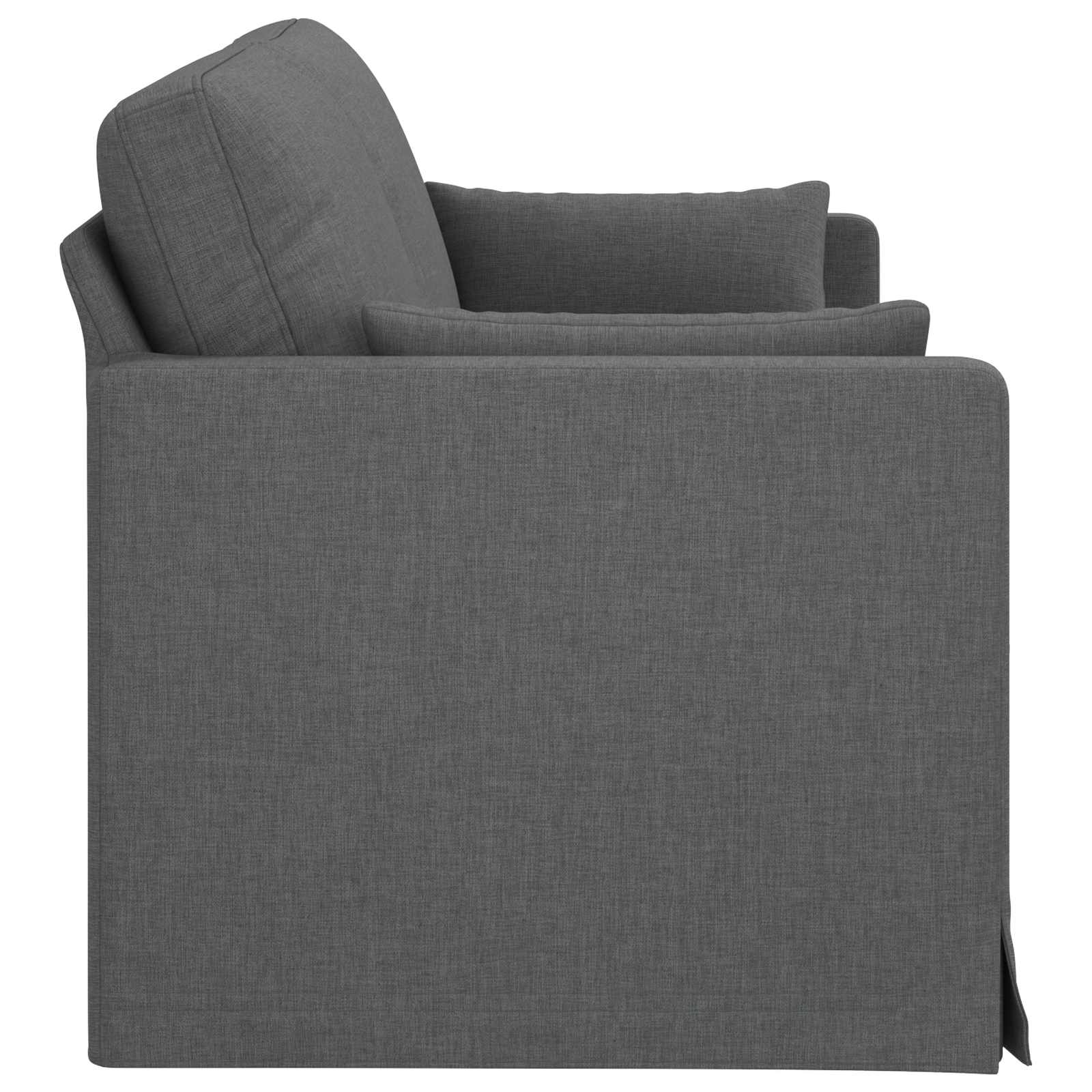 Sofa Tamno siva 198 x 78 x 80 cm tkanina