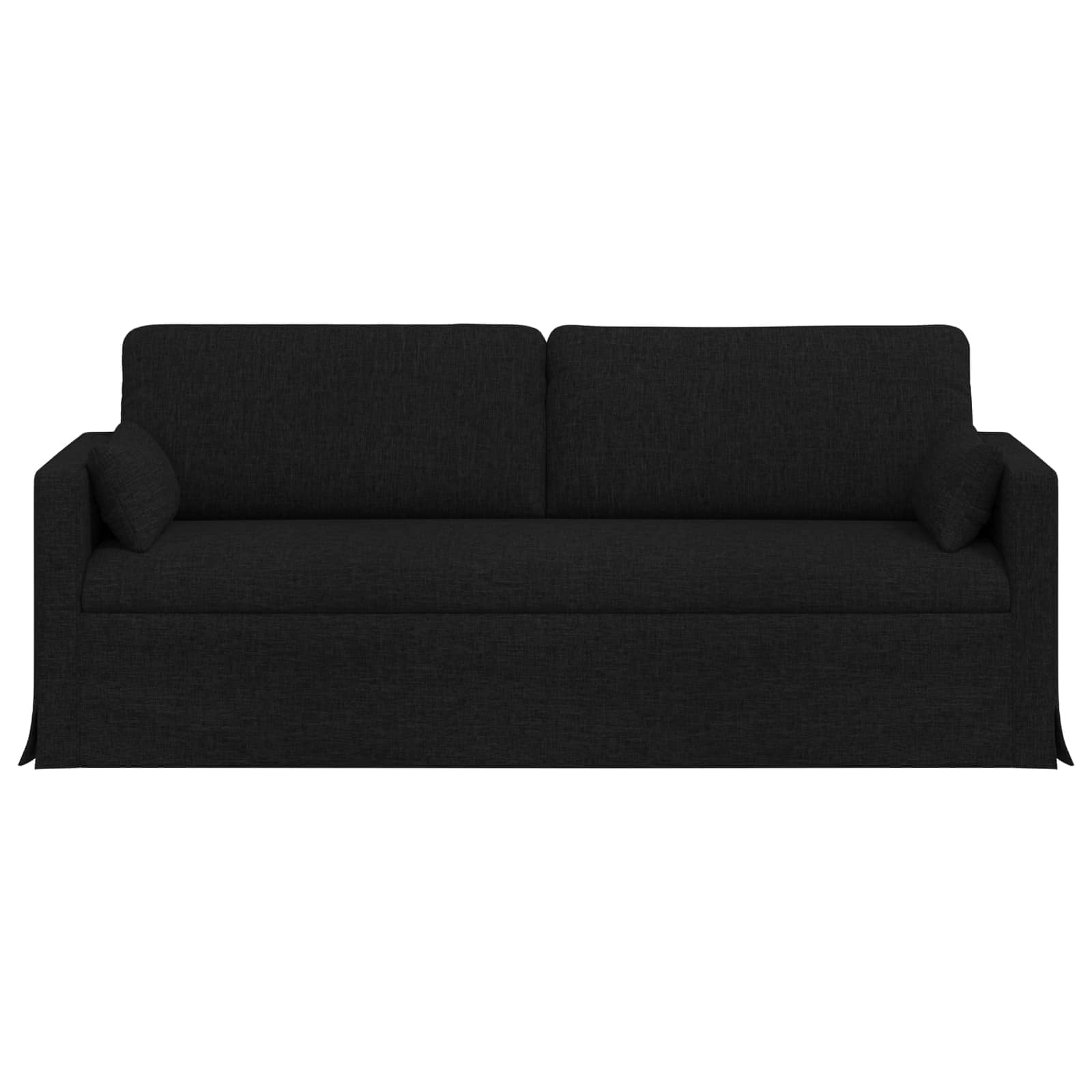 Sofa Crna 198 x 78 x 80 cm tkanina