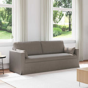 Sofa Sivo-smeđa 198 x 78 x 80 cm tkanina