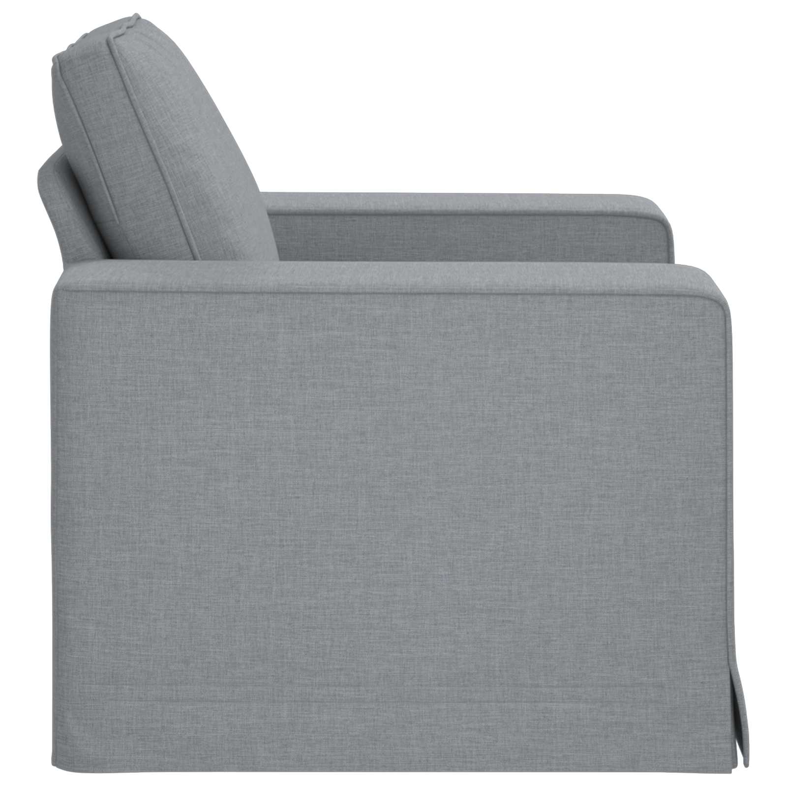 Sofa Svijetlo siva 103 x 80 x 82 cm tkanina