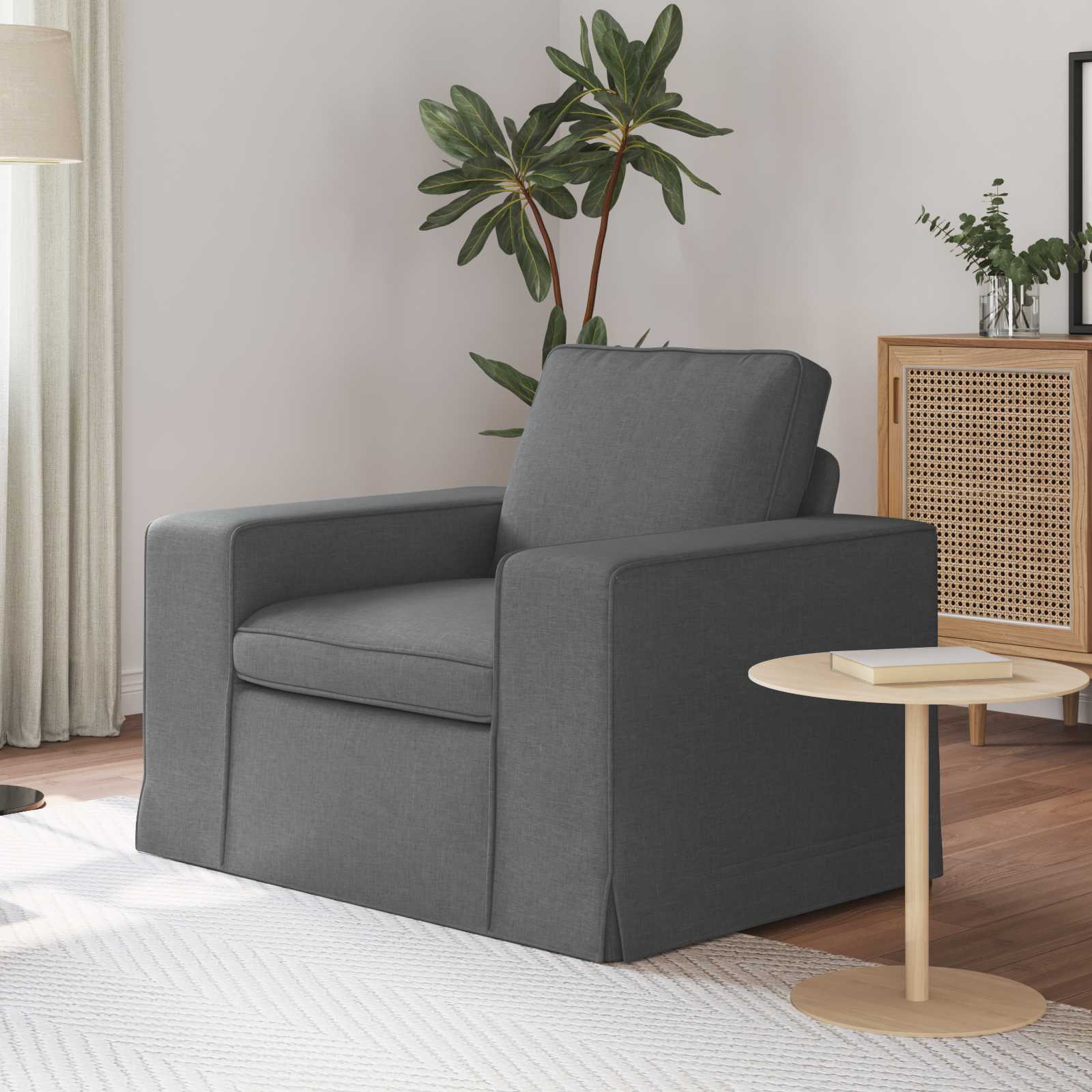 Sofa Tamno siva 103 x 80 x 82 cm tkanina