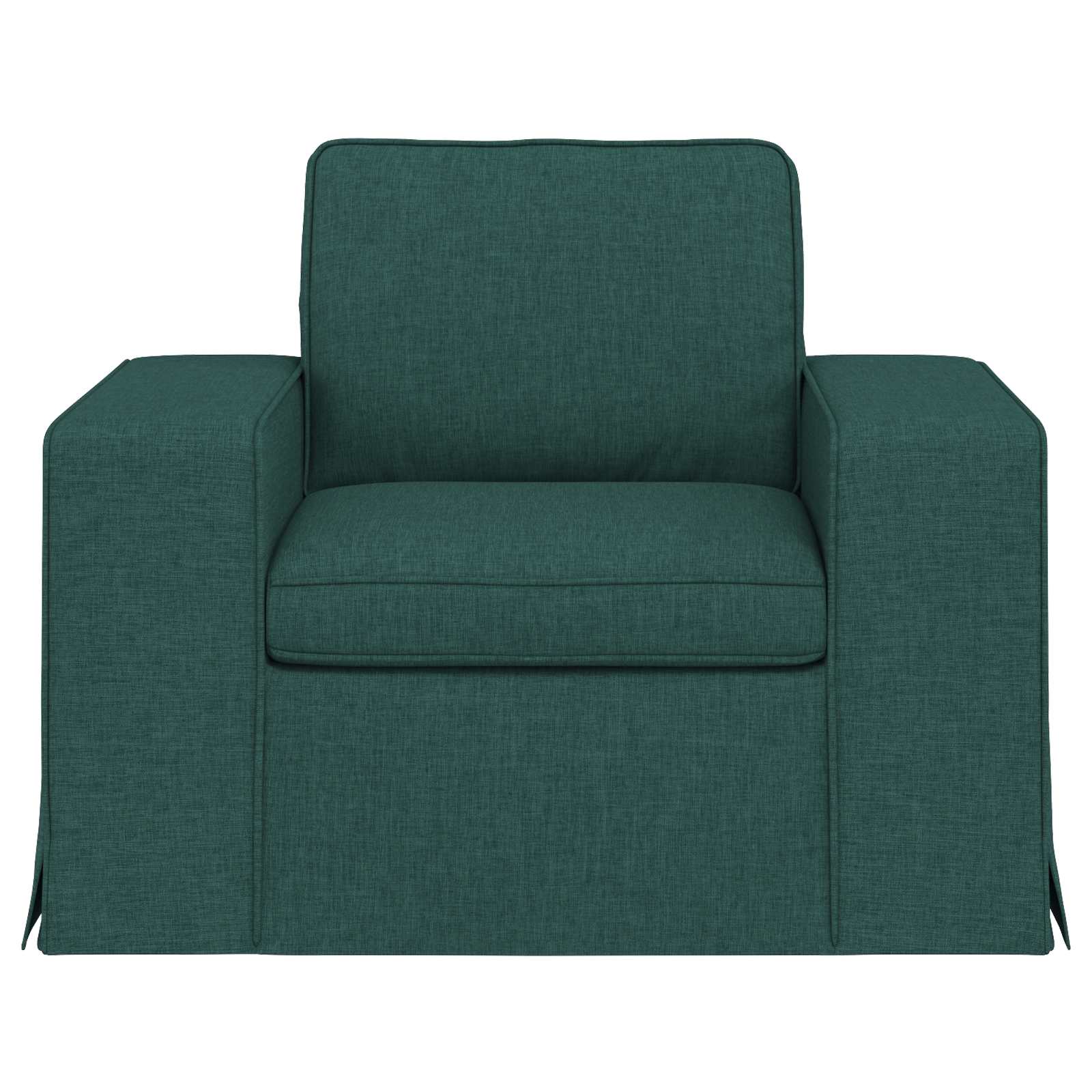 Sofa Tamnozelena 103 x 80 x 82 cm tkanina