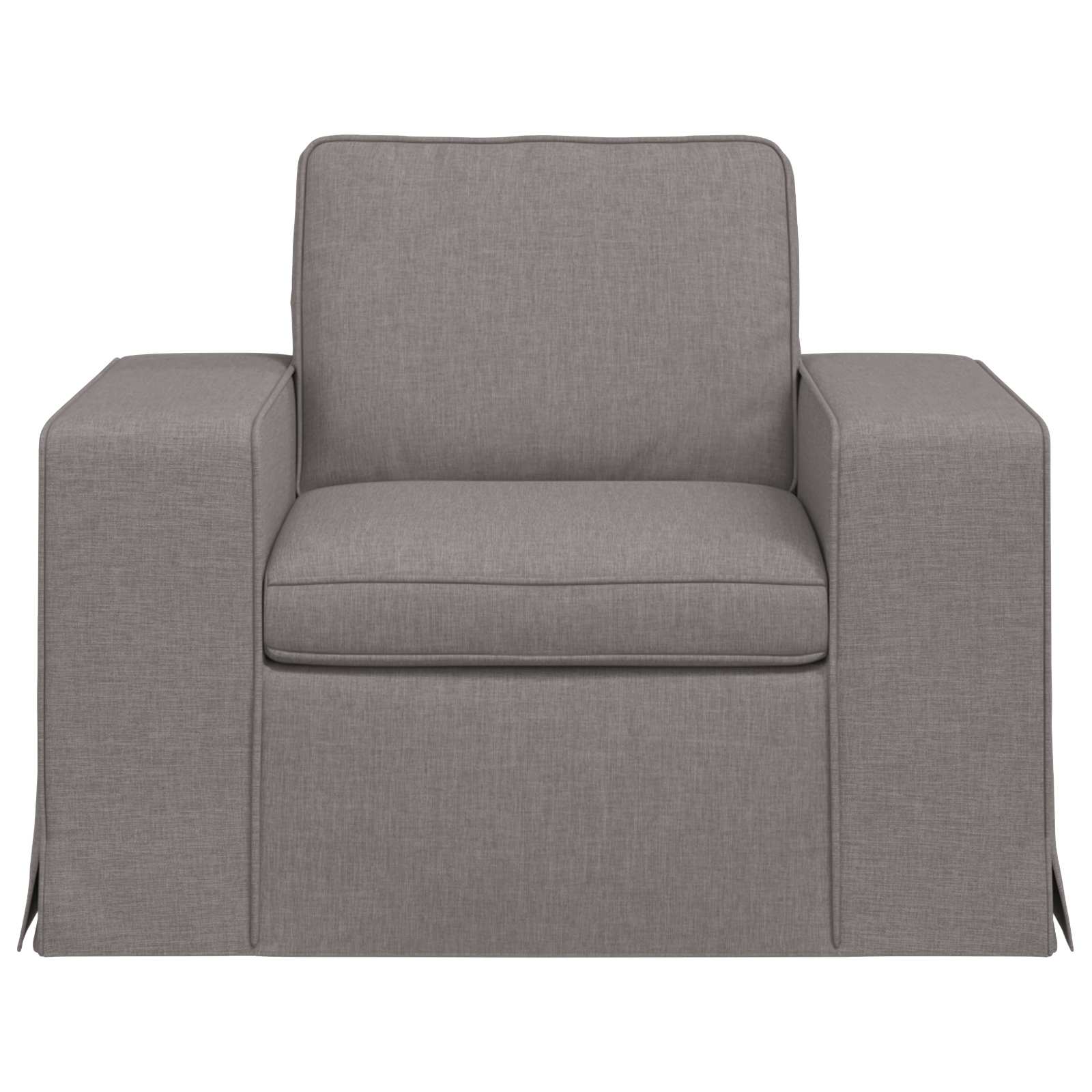 Sofa Sivo-smeđa 103 x 80 x 82 cm tkanina