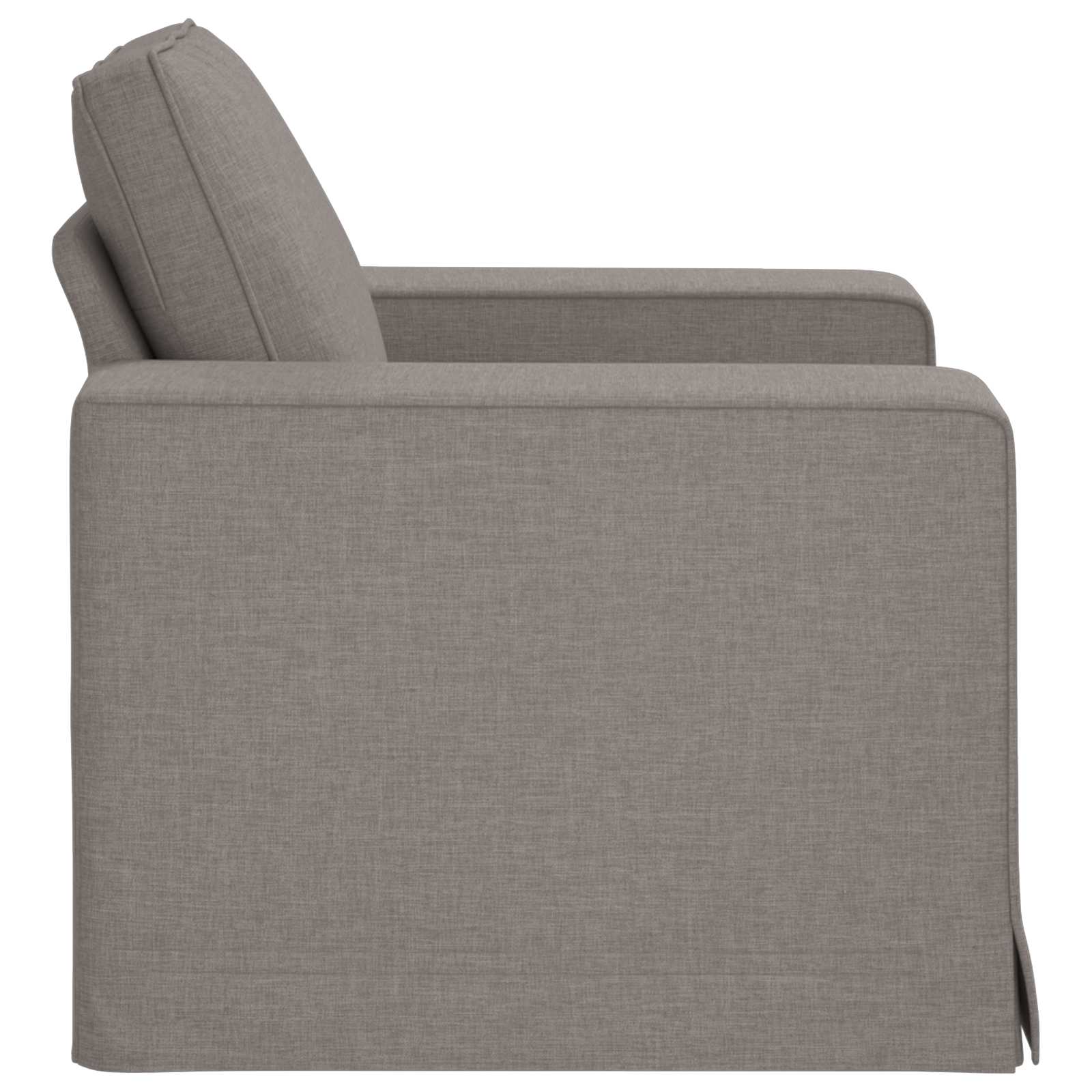 Sofa Sivo-smeđa 103 x 80 x 82 cm tkanina