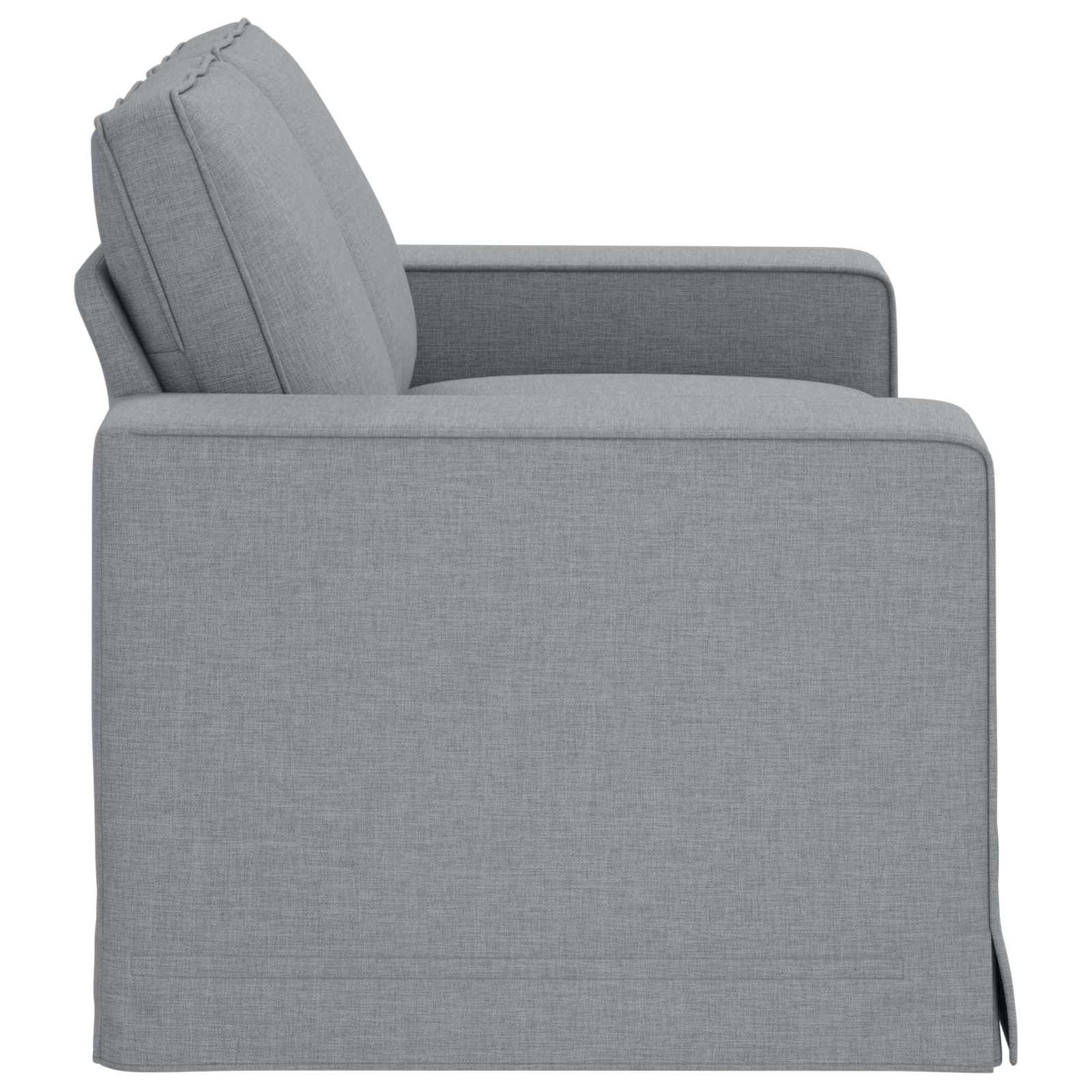 Sofa Svijetlo siva 162 x 80 x 82 cm tkanina