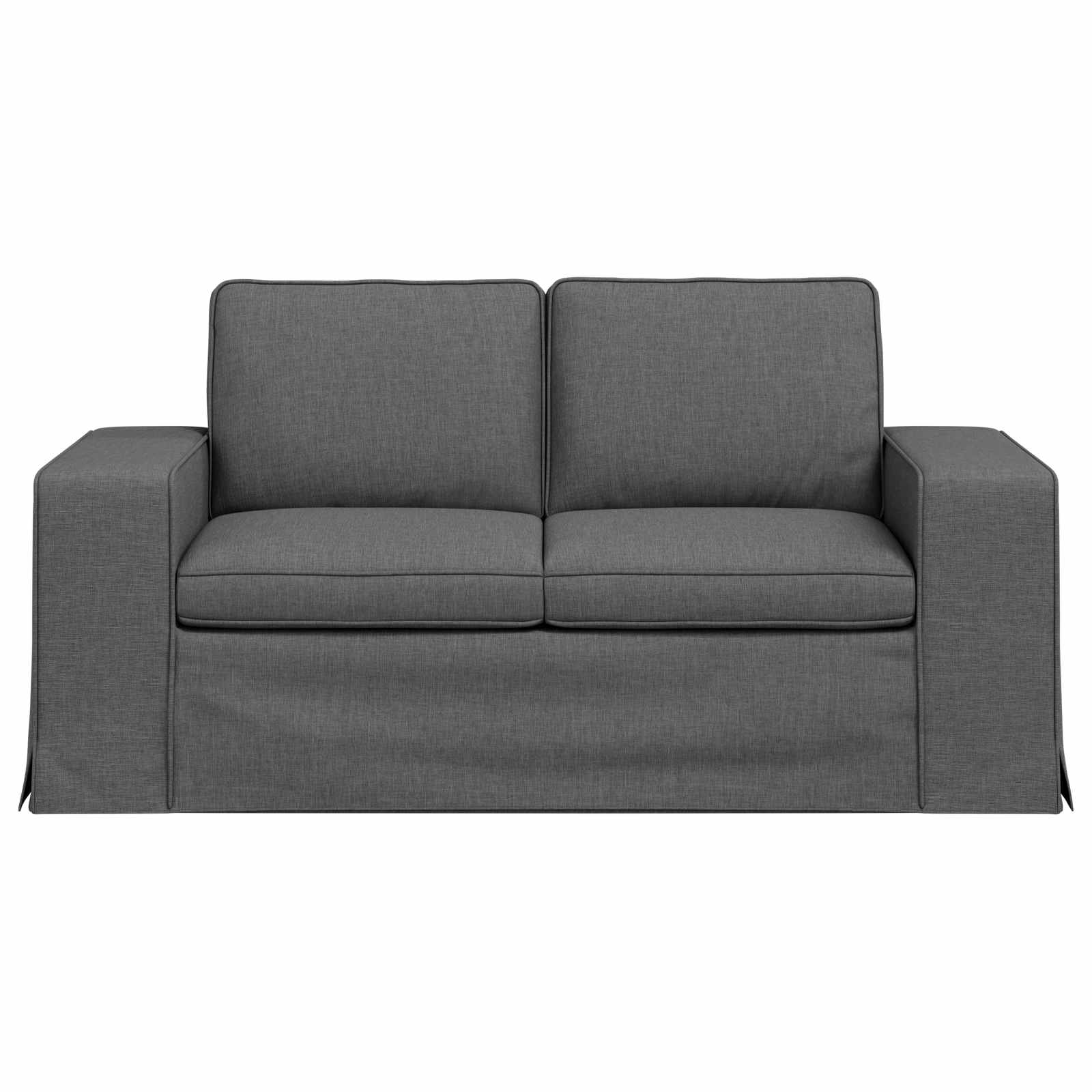 Sofa Tamno siva 162 x 80 x 82 cm tkanina