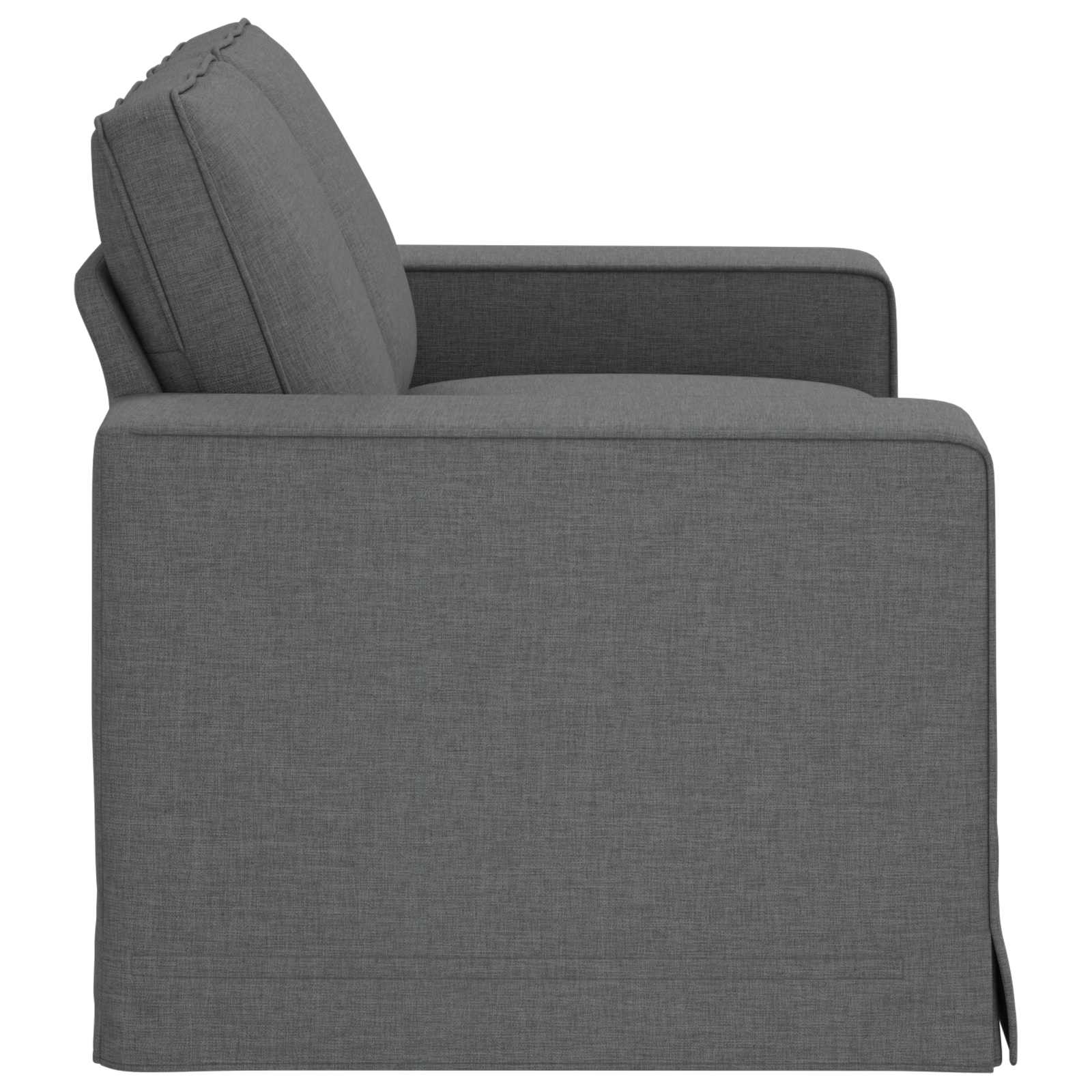 Sofa Tamno siva 162 x 80 x 82 cm tkanina