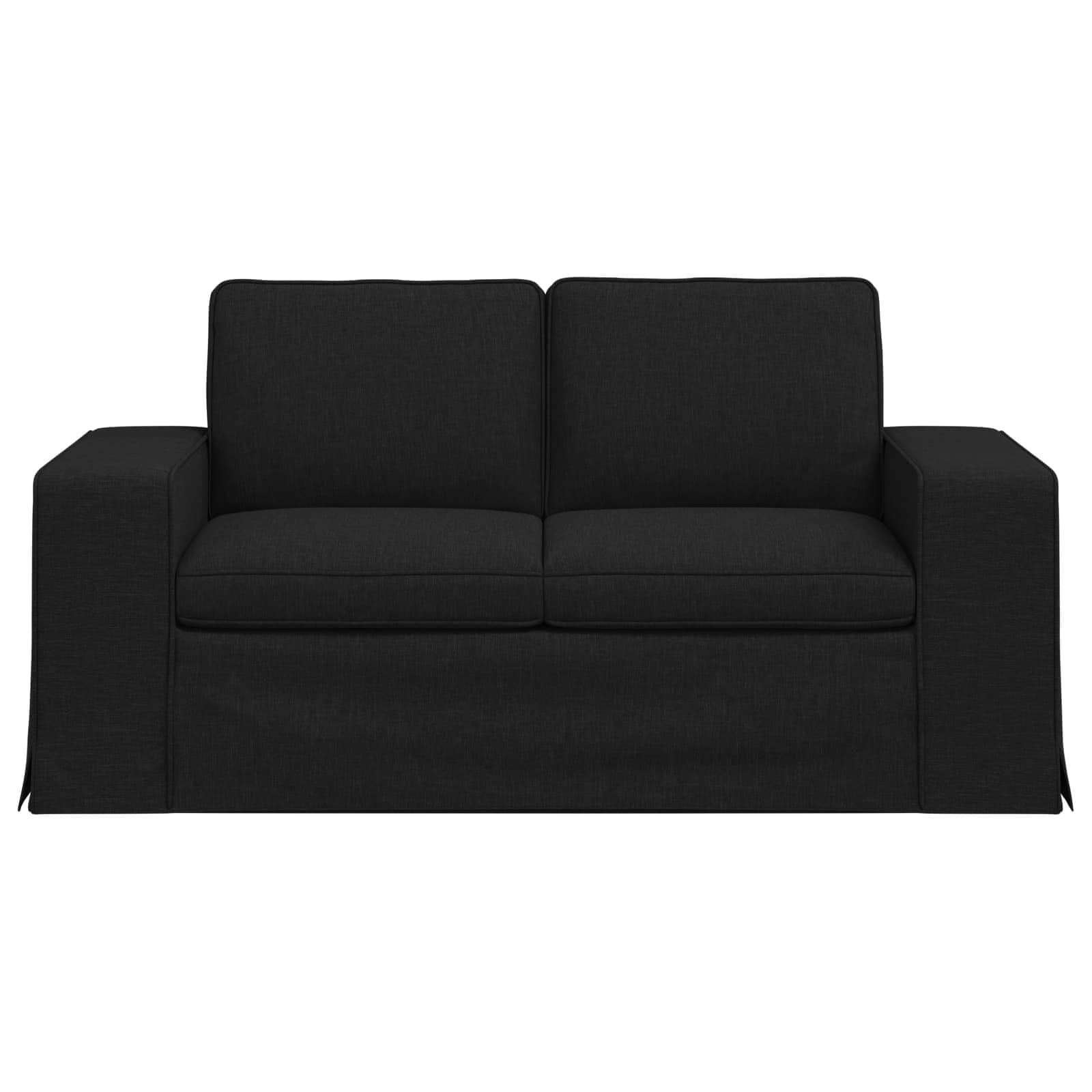 Sofa Crna 162 x 80 x 82 cm tkanina