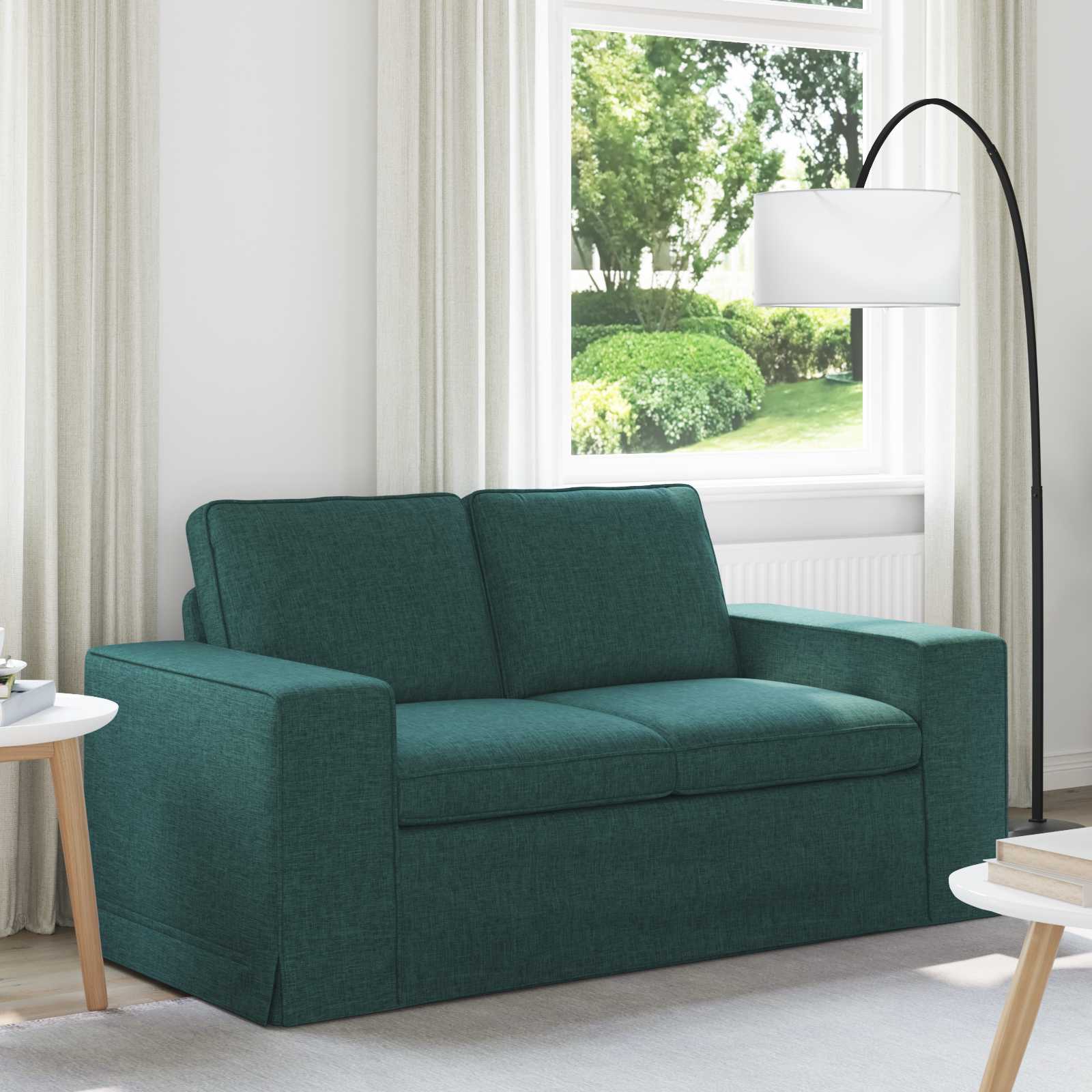 Sofa Tamnozelena 162 x 80 x 82 cm tkanina