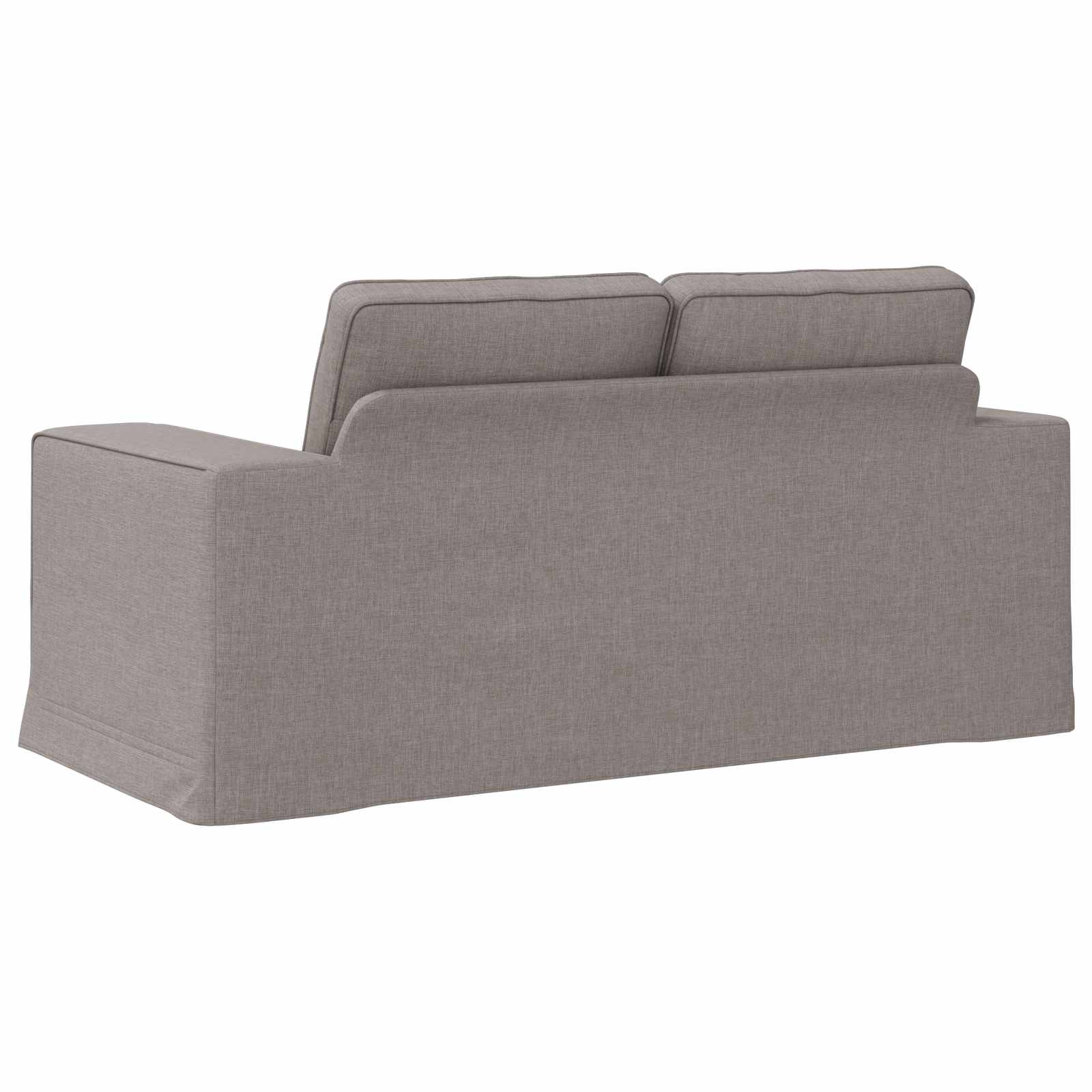 Sofa Sivo-smeđa 162 x 80 x 82 cm tkanina