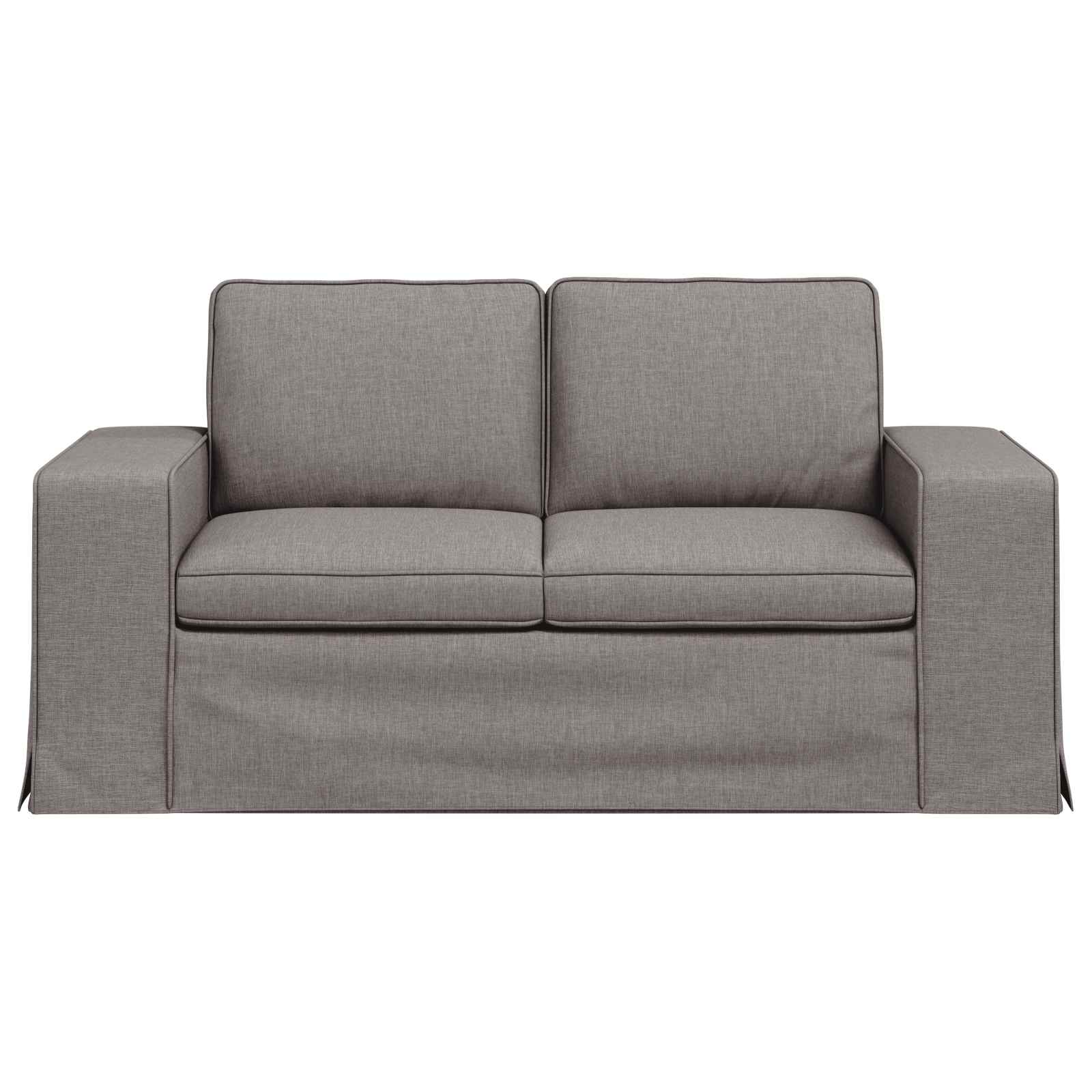 Sofa Sivo-smeđa 162 x 80 x 82 cm tkanina