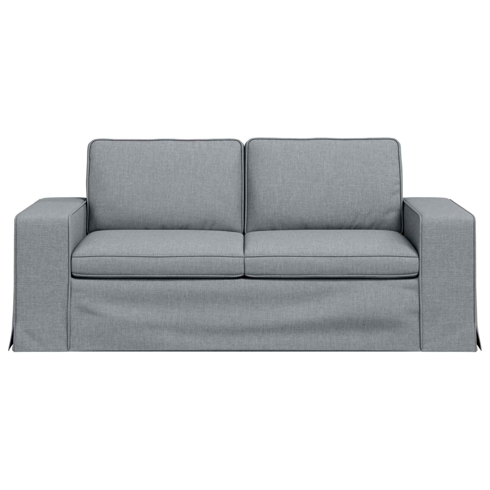 Sofa Svijetlo siva 182 x 80 x 82 cm tkanina