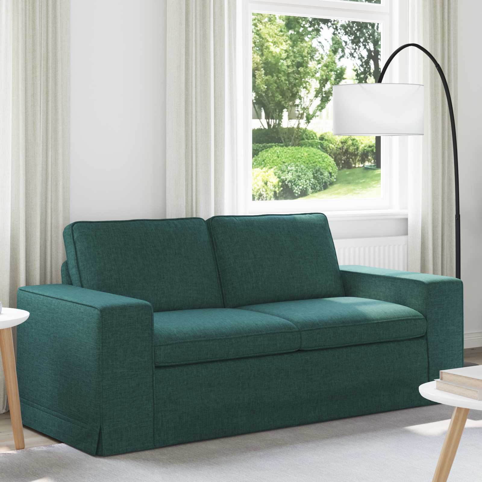 Sofa Tamnozelena 182 x 80 x 82 cm tkanina