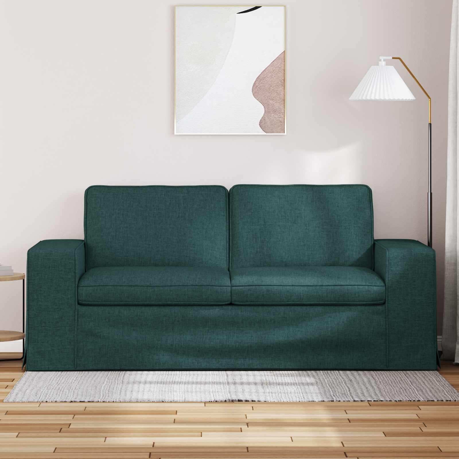 Sofa Tamnozelena 182 x 80 x 82 cm tkanina